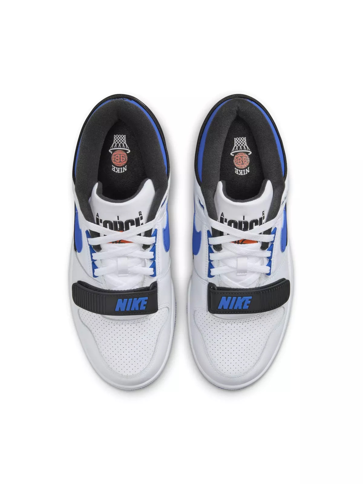 Air Alpha Force 88 "White/Black/Photon Dust/Game Royal" Men's Shoe - 4