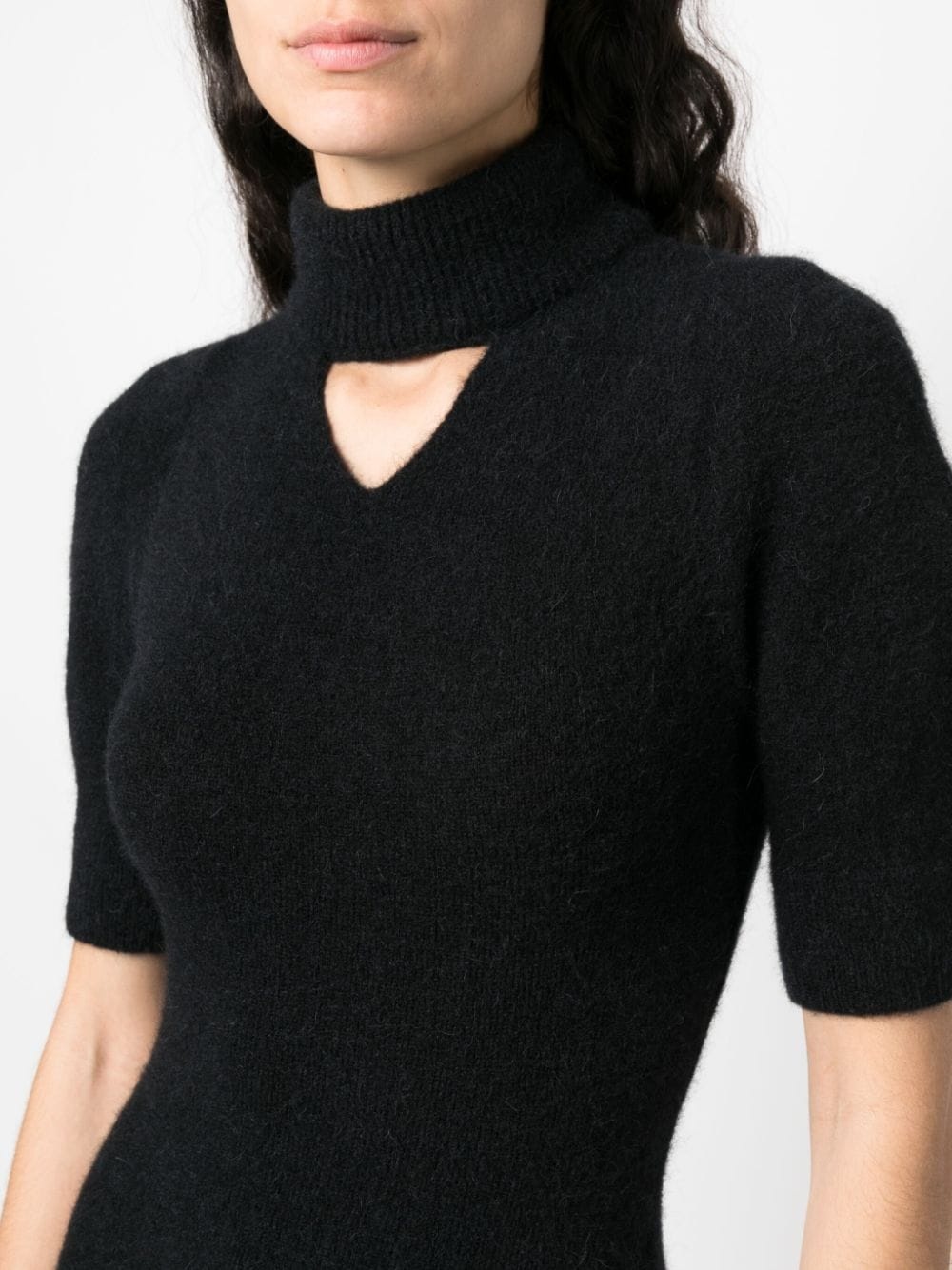 alpaca-blend minidress - 5