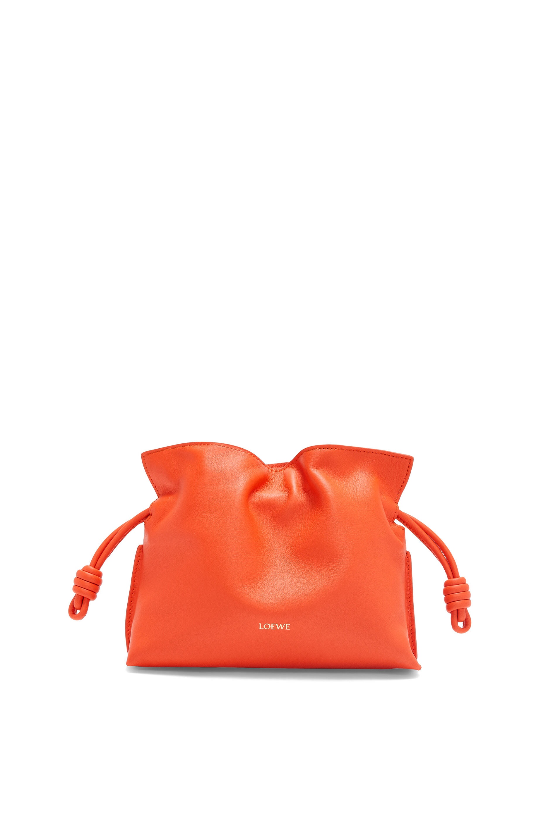 Mini Flamenco clutch in nappa calfskin - 1