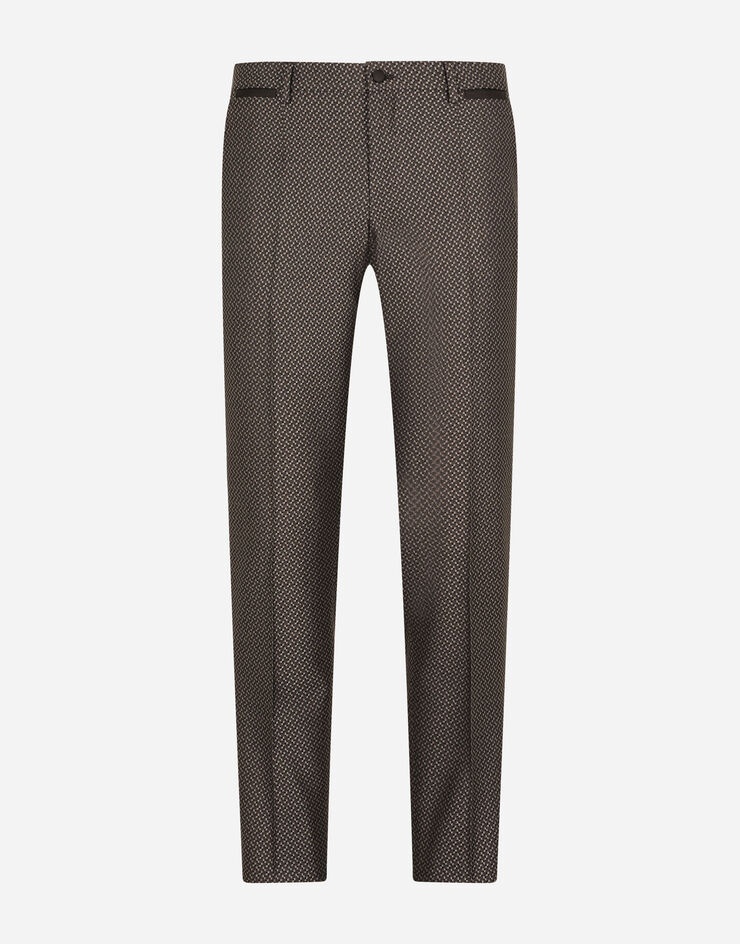 Tailored jacquard pants - 3