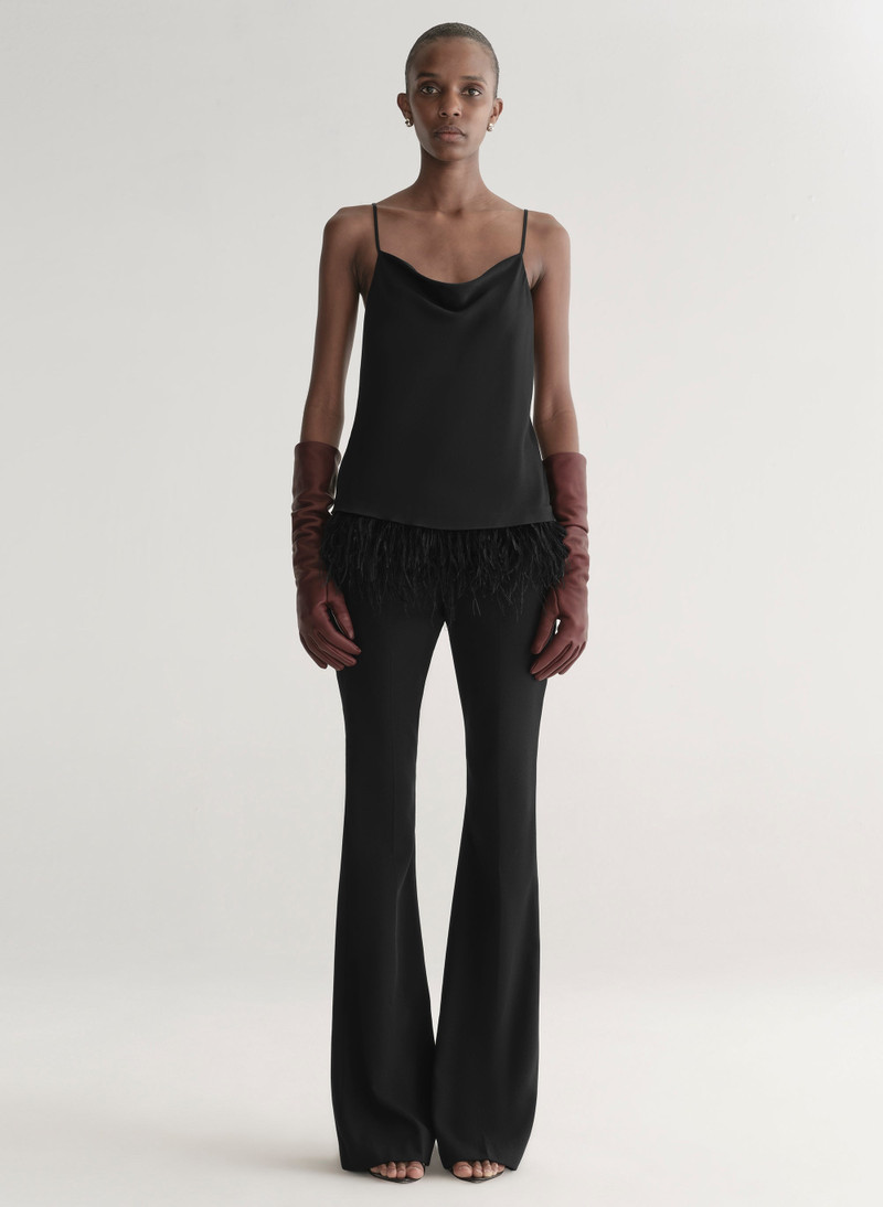 Eliza Feather Trimmed Camisole Top 4