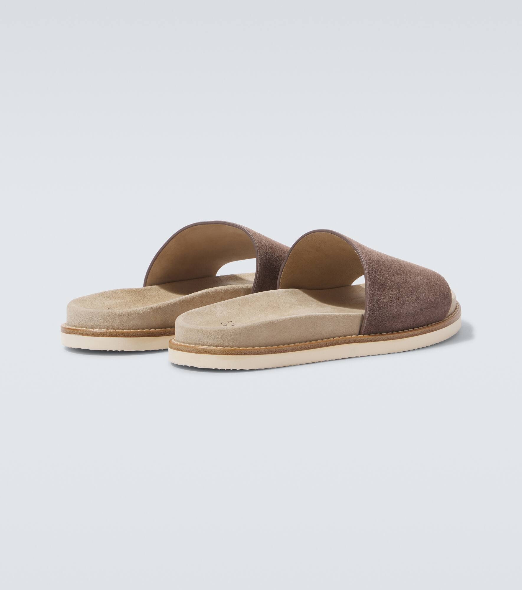 Suede slippers - 6