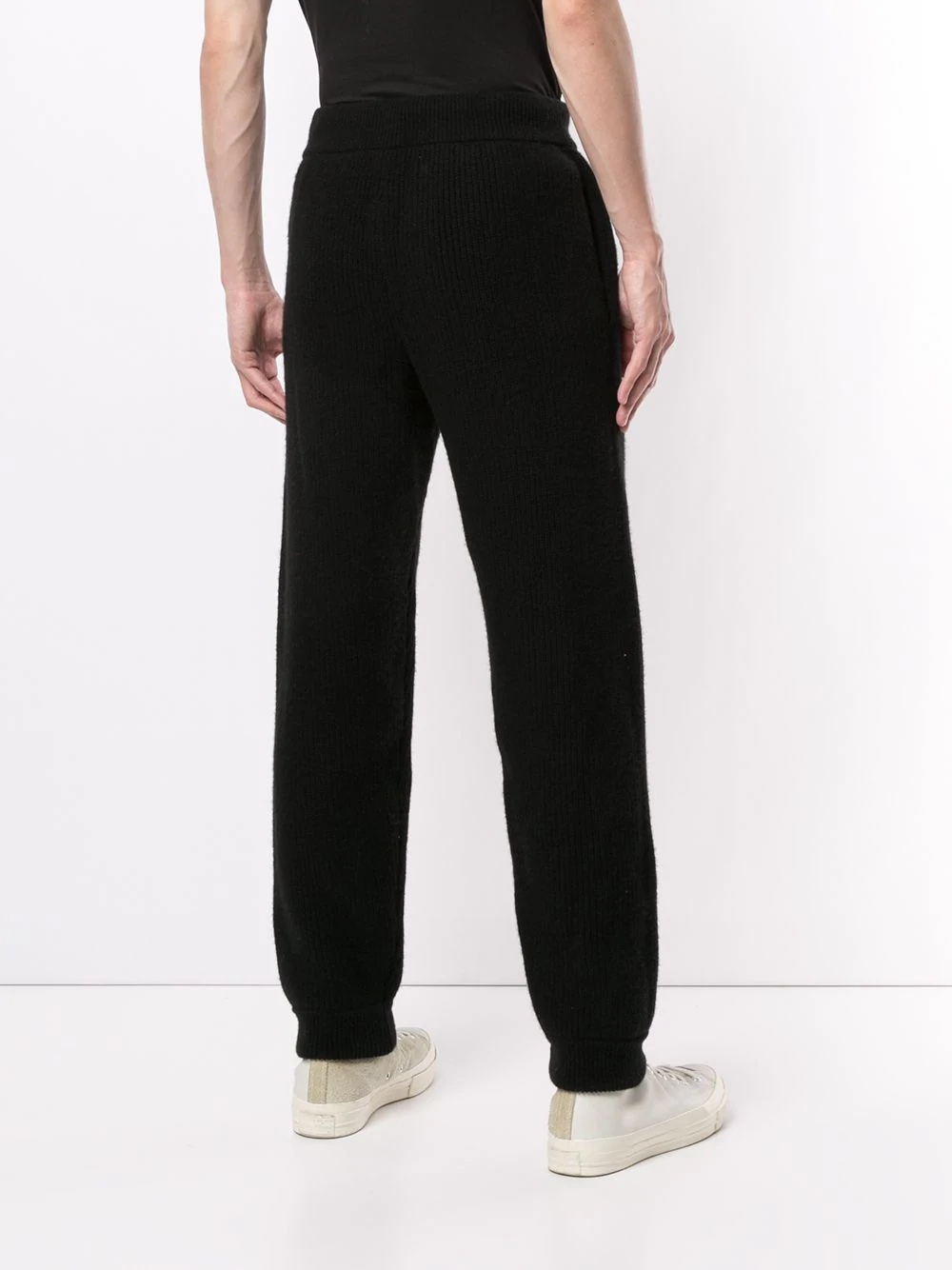 high-rise straight-leg track pants - 4