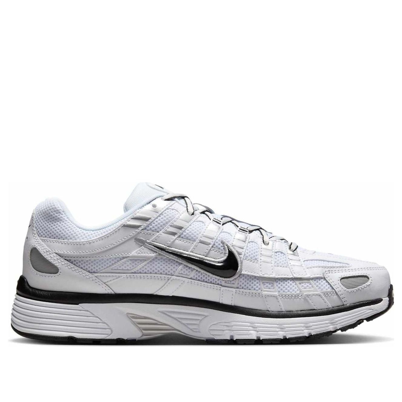 Nike P-6000 'White Metallic Silver Black' CD6404-107 - 2