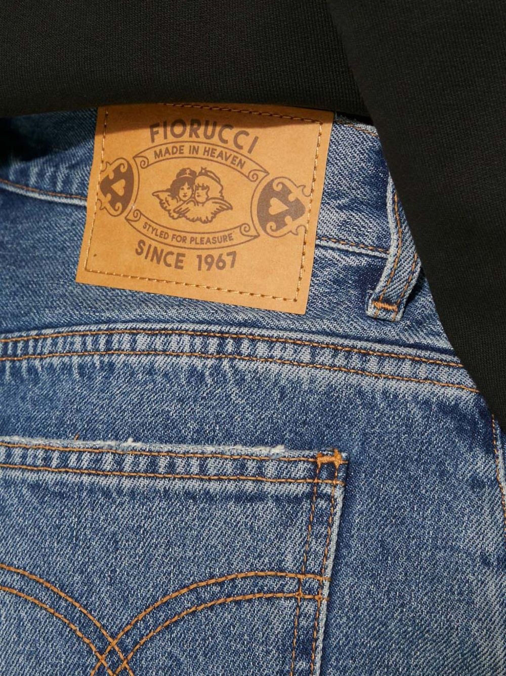 denim mini skirt - 4
