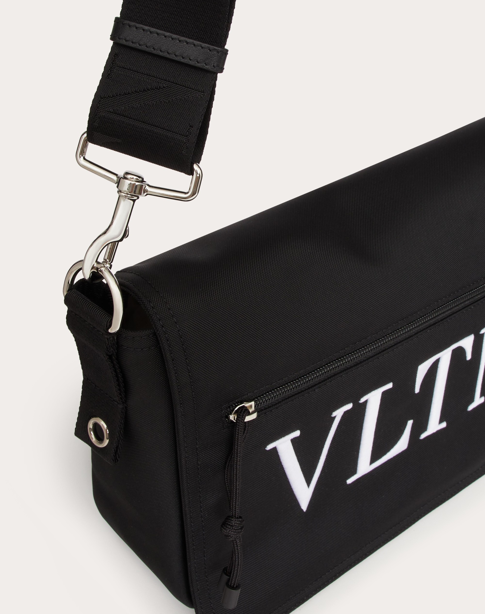 VLTN NYLON MESSENGER BAG - 5