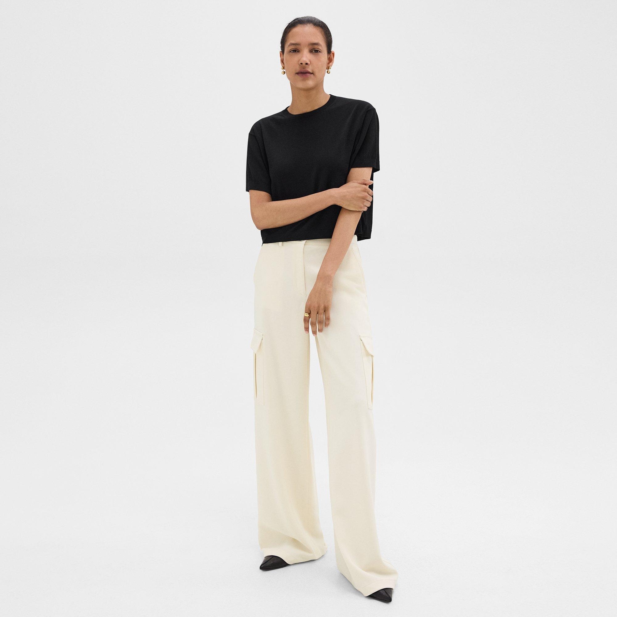 Boxy Tee in Regal Wool - 6