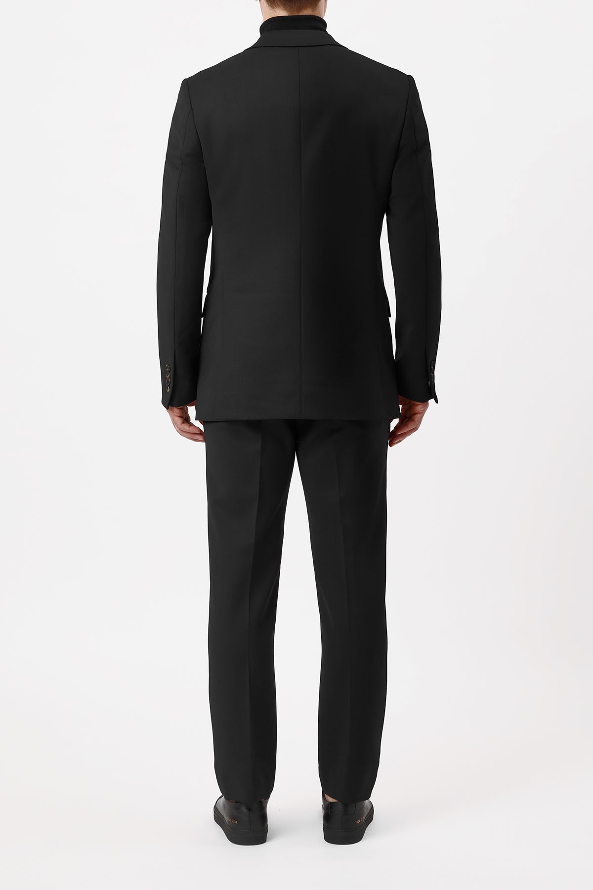 Irving Jacket in Black Sportwear Wool - 3