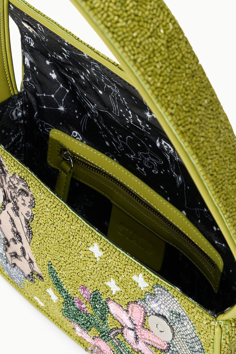 STAUD TOMMY ZODIAC BEADED BAG VIRGO 5