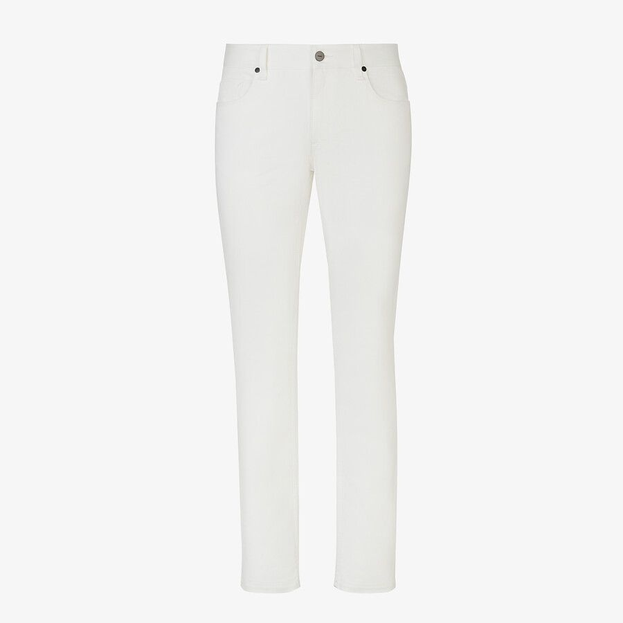 White denim jeans - 1