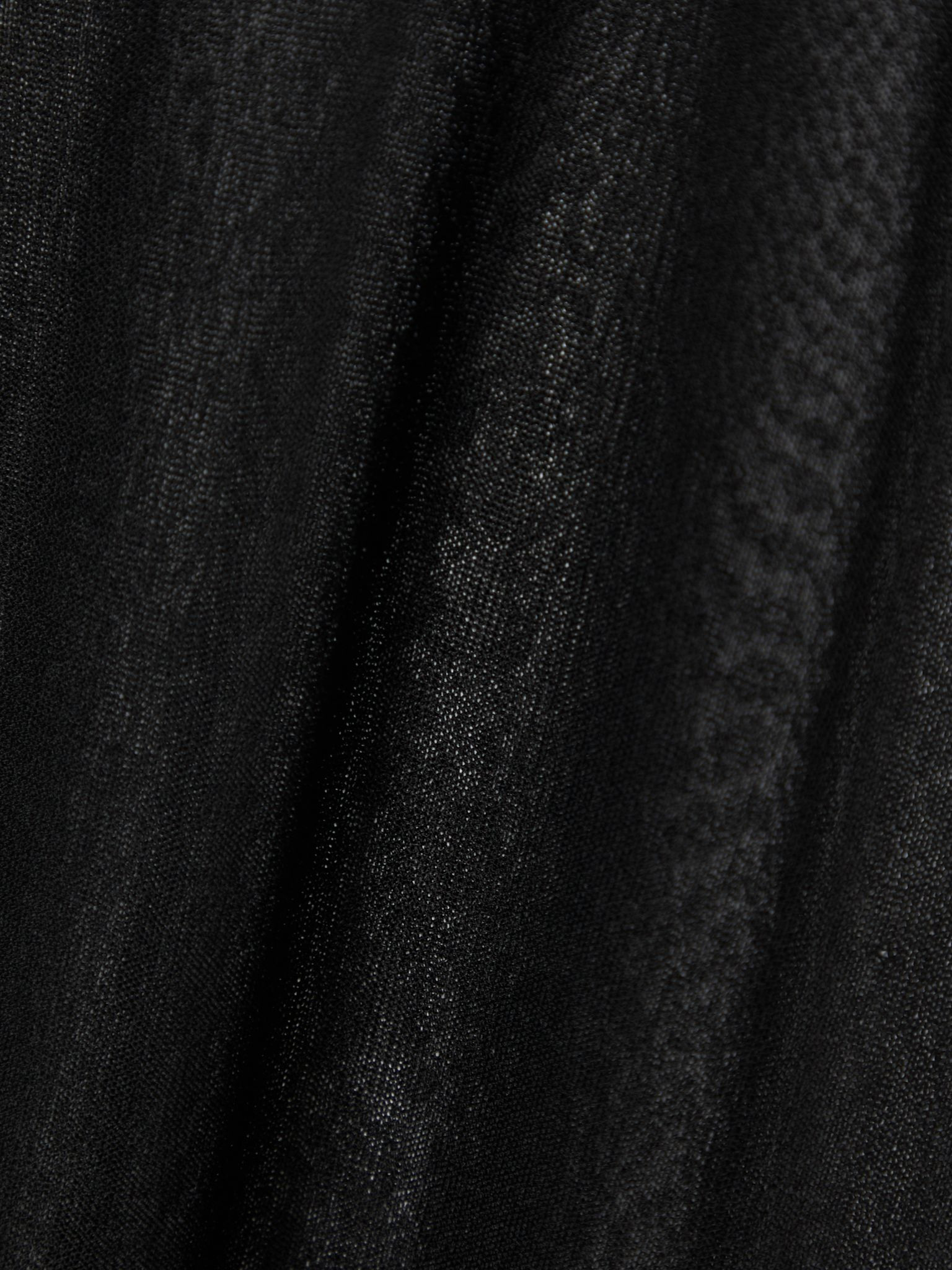 Hooded jersey bodysuit Black - 5