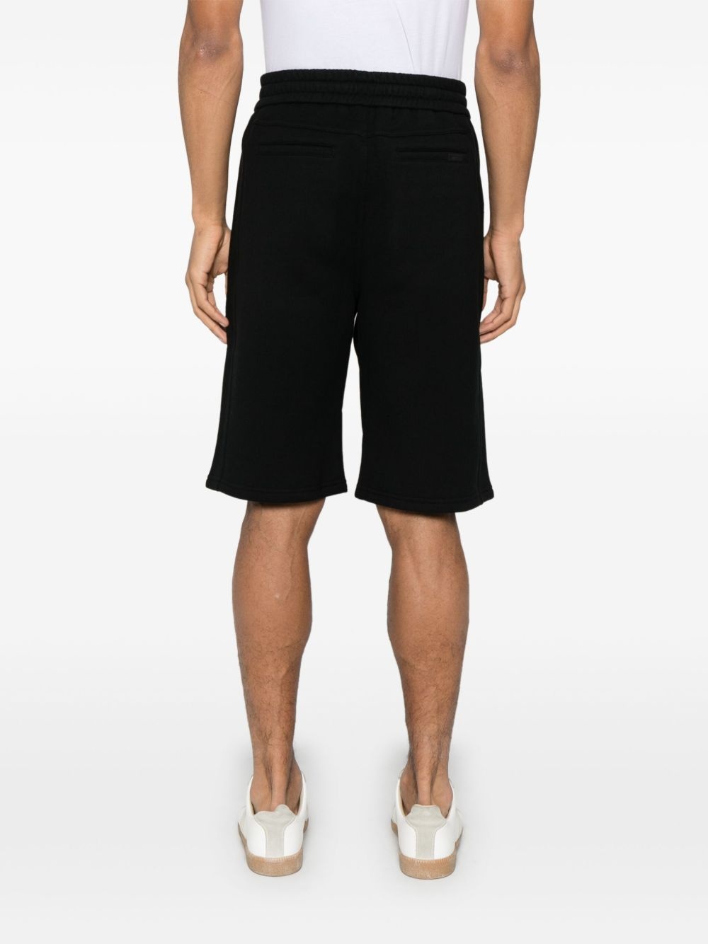 cotton track shorts - 4