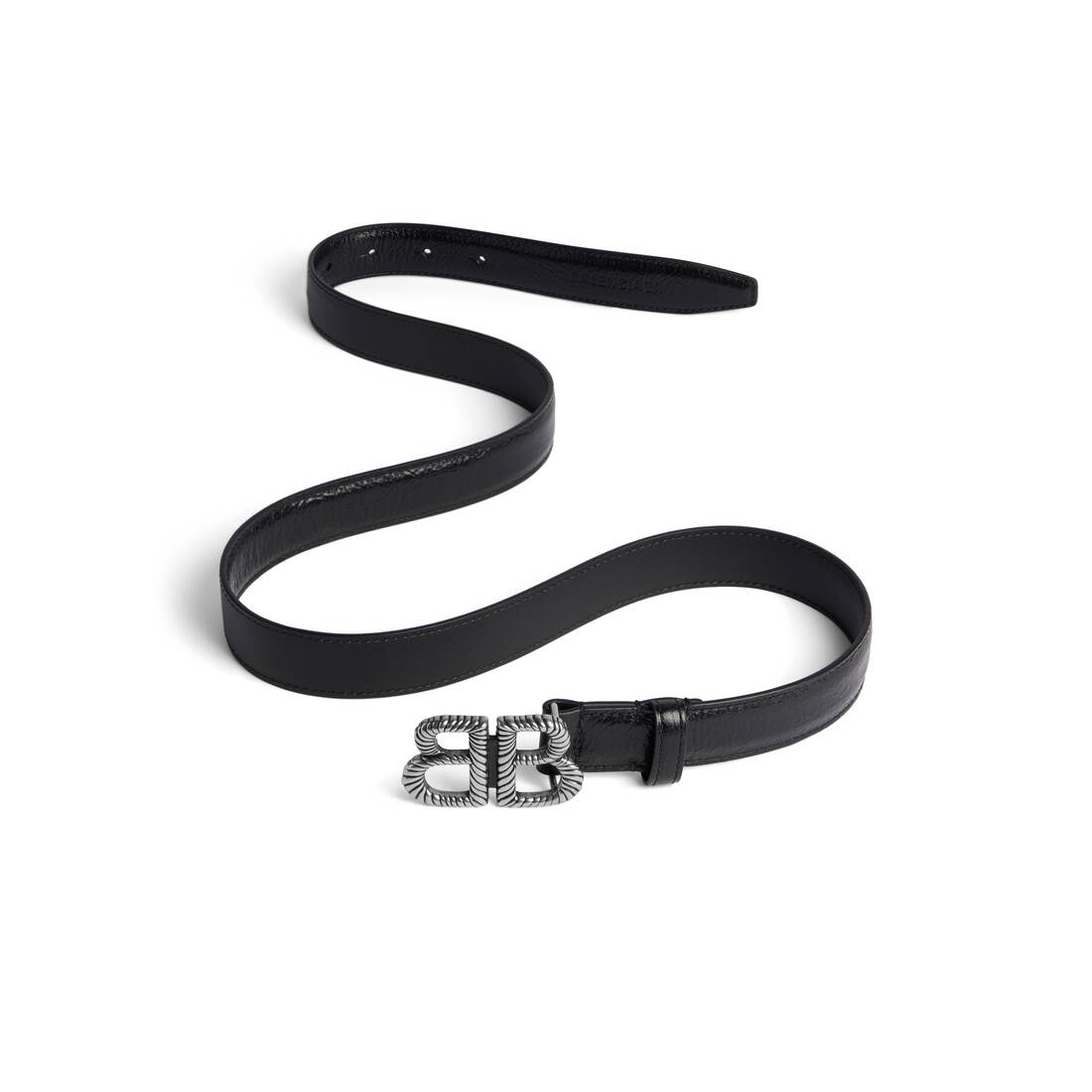 Women's Monaco Twist Belt  in Black - 2