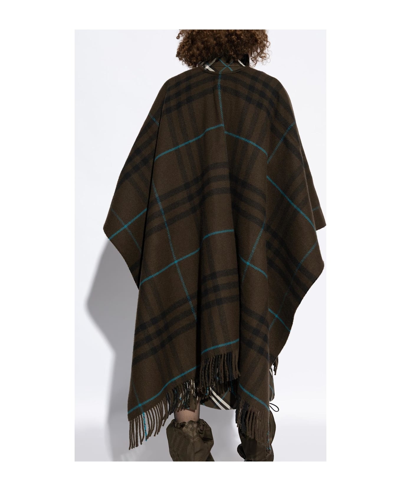 Wool Poncho - 2