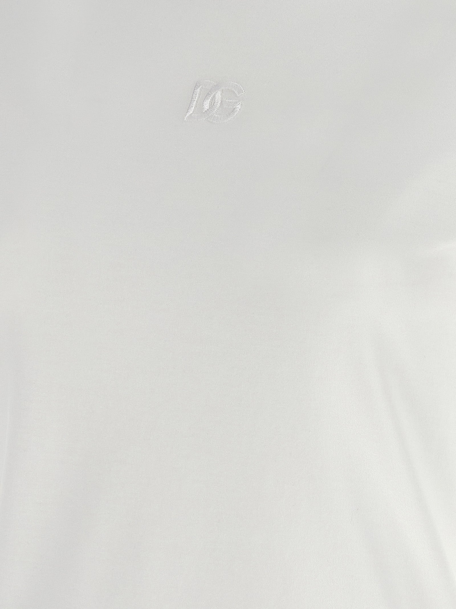 Dolce & Gabbana Women Logo Embroidery T-Shirt - 4