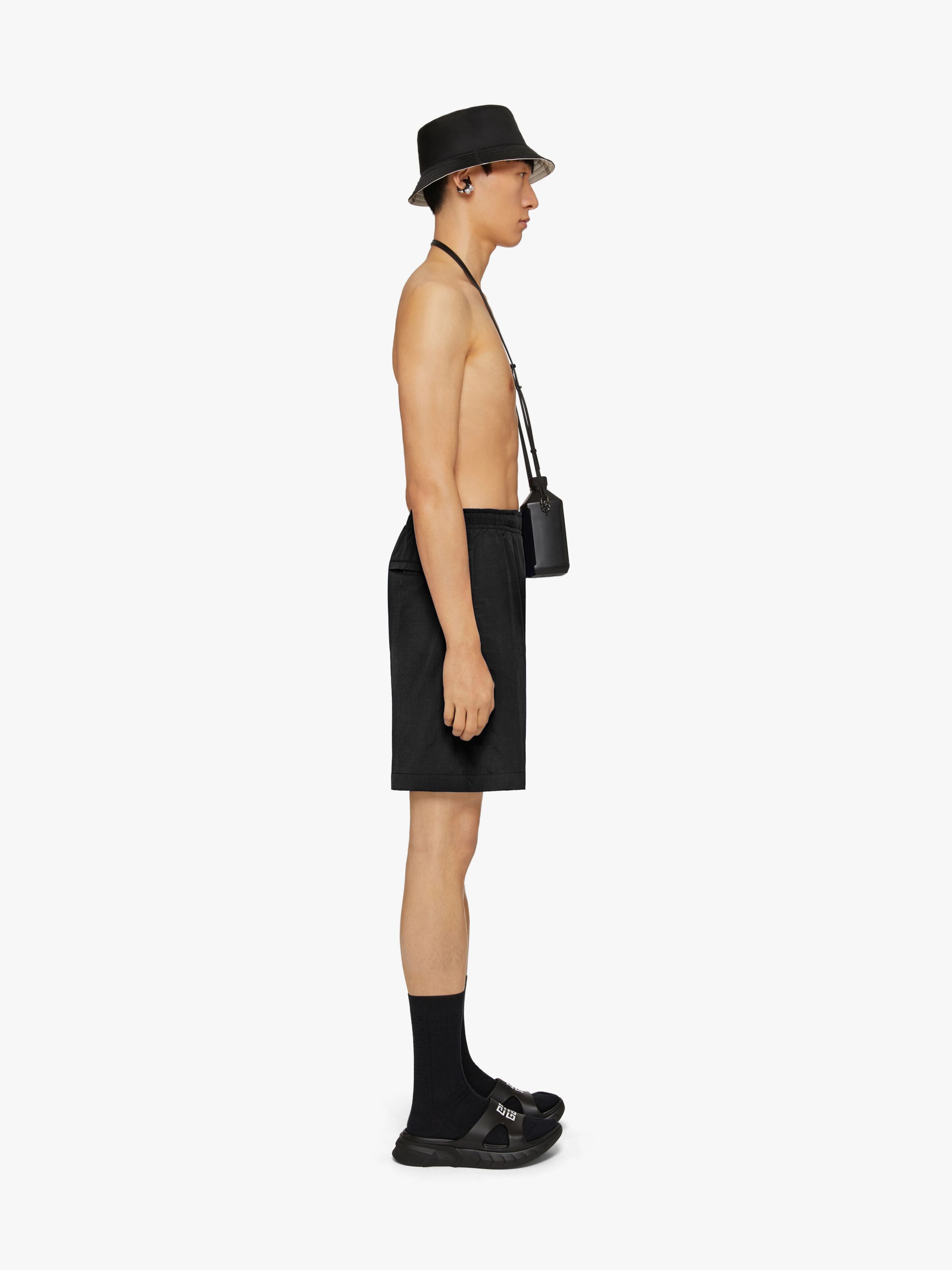 LONG SWIM SHORTS IN 4G NYLON - 3