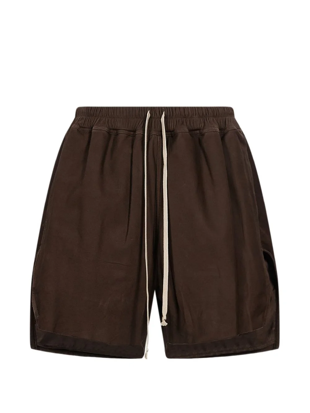 drawstring-waistband shorts - 1
