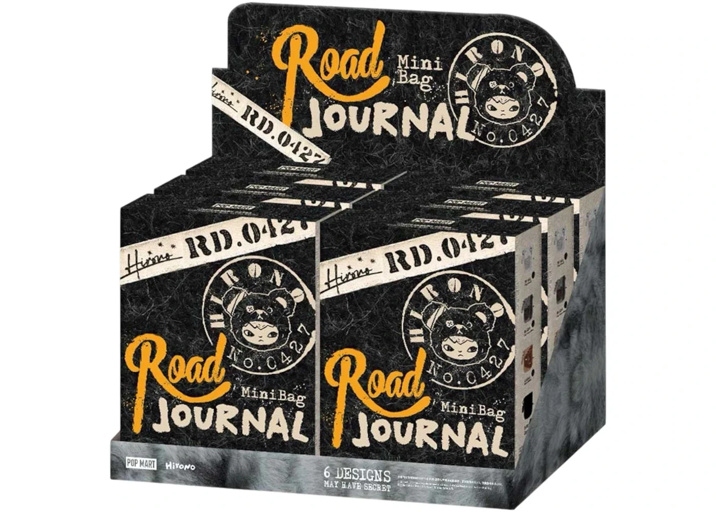 Pop Mart Hirono Road Journal Series Mini Bag Sealed Case (6 Blind Box) - 1
