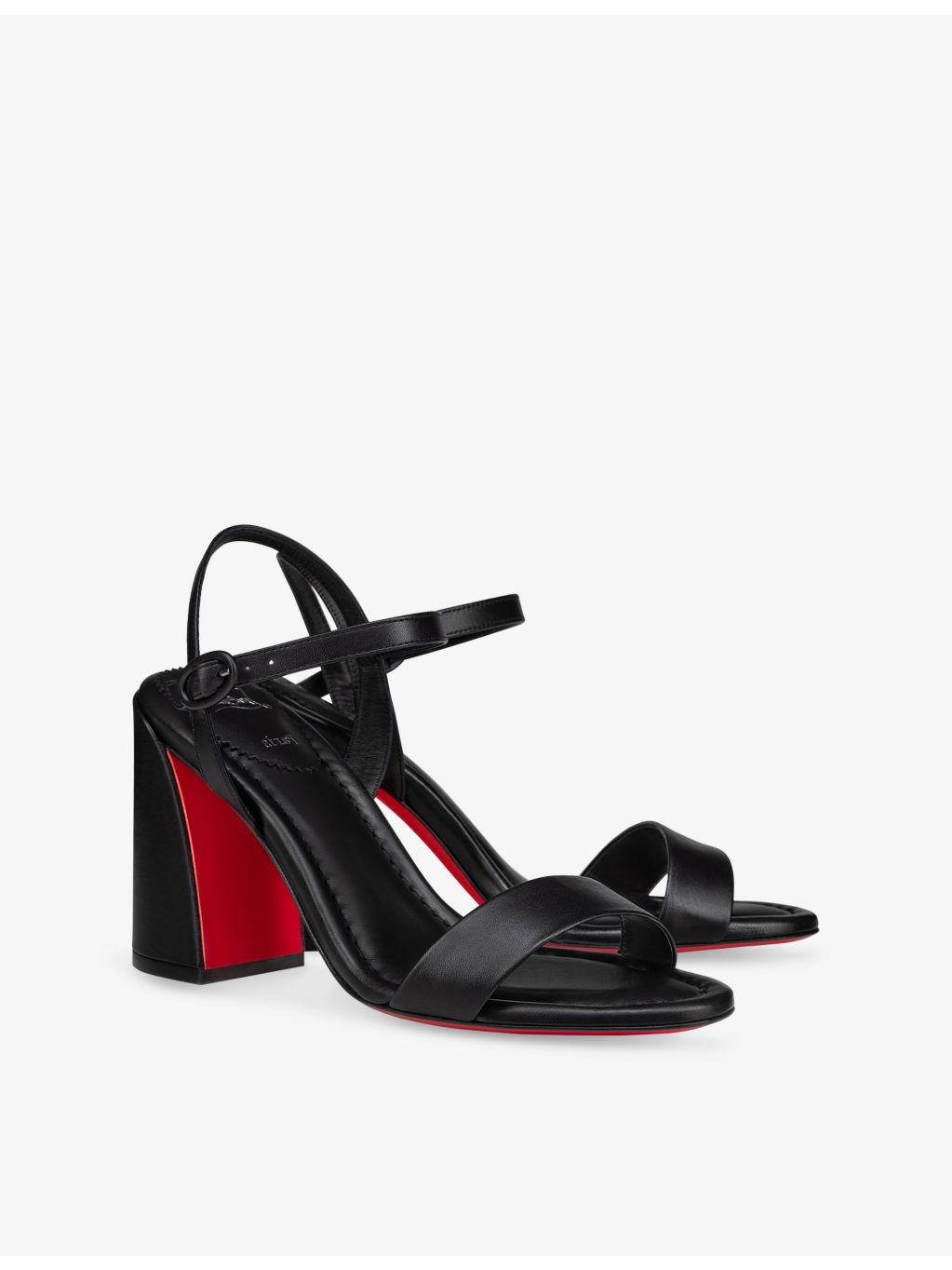 Miss Jane 85 Leather Heeled Sandals - 4
