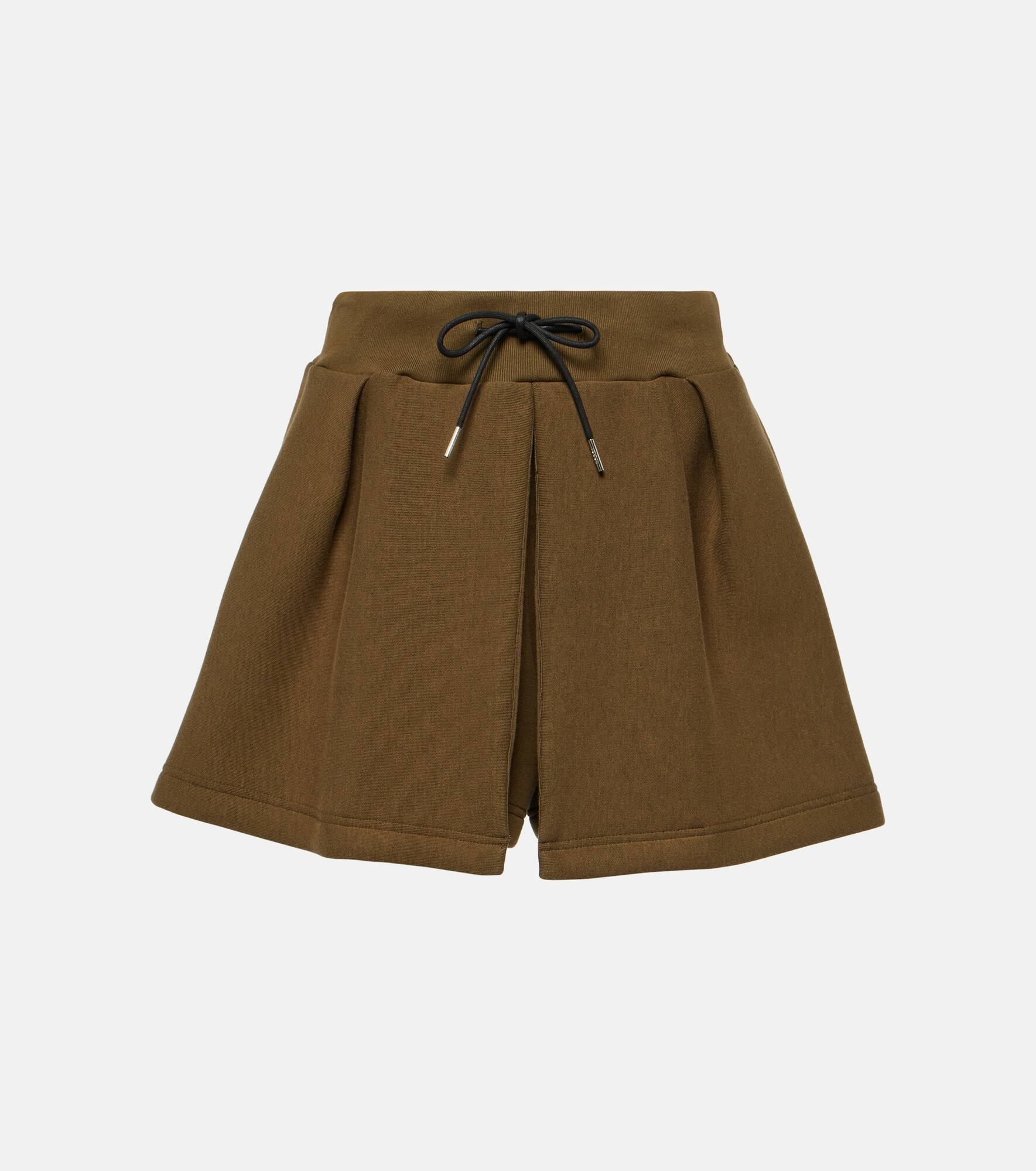 Sponge cotton-blend shorts - 1