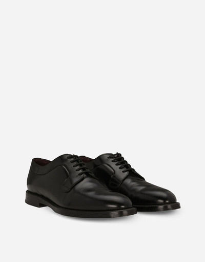 Dolce & Gabbana Brushed calfskin derby shoes outlook