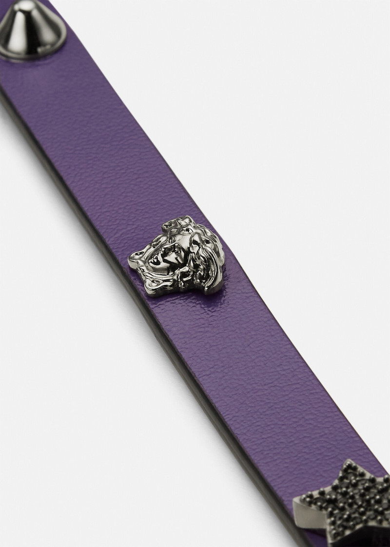 VERSACE Studded Leather Chocker outlook