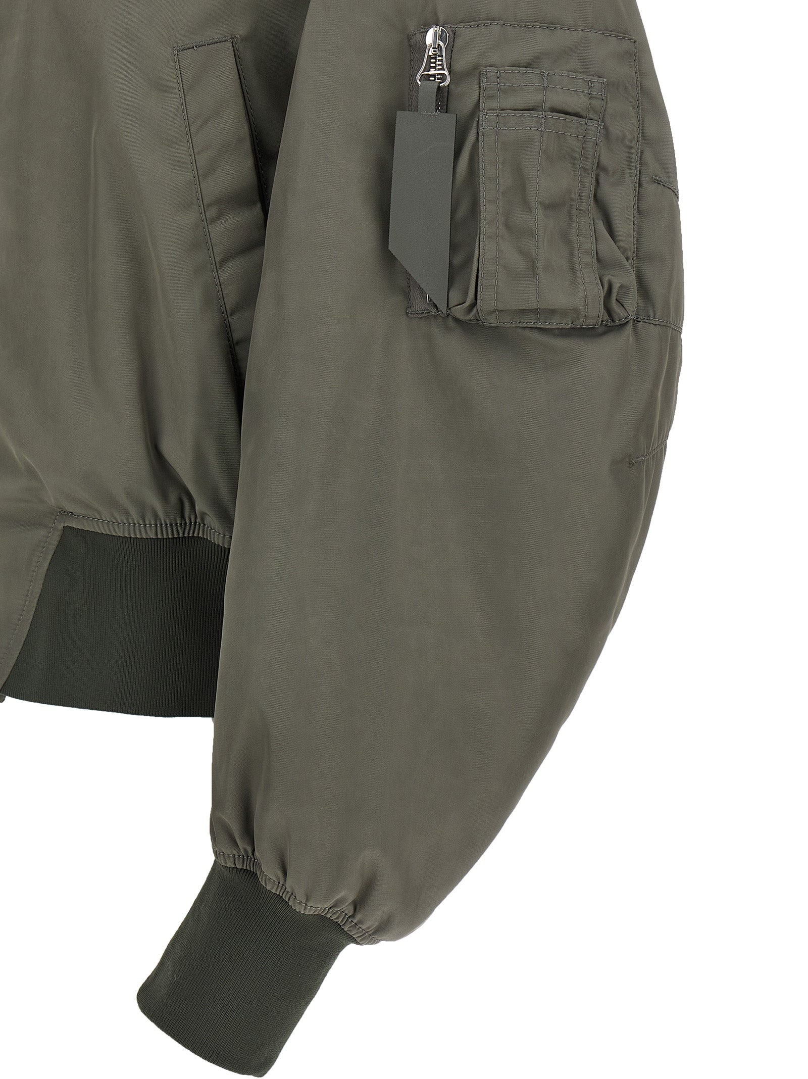 The Attico Women Nylon Bomber Jacket - 4