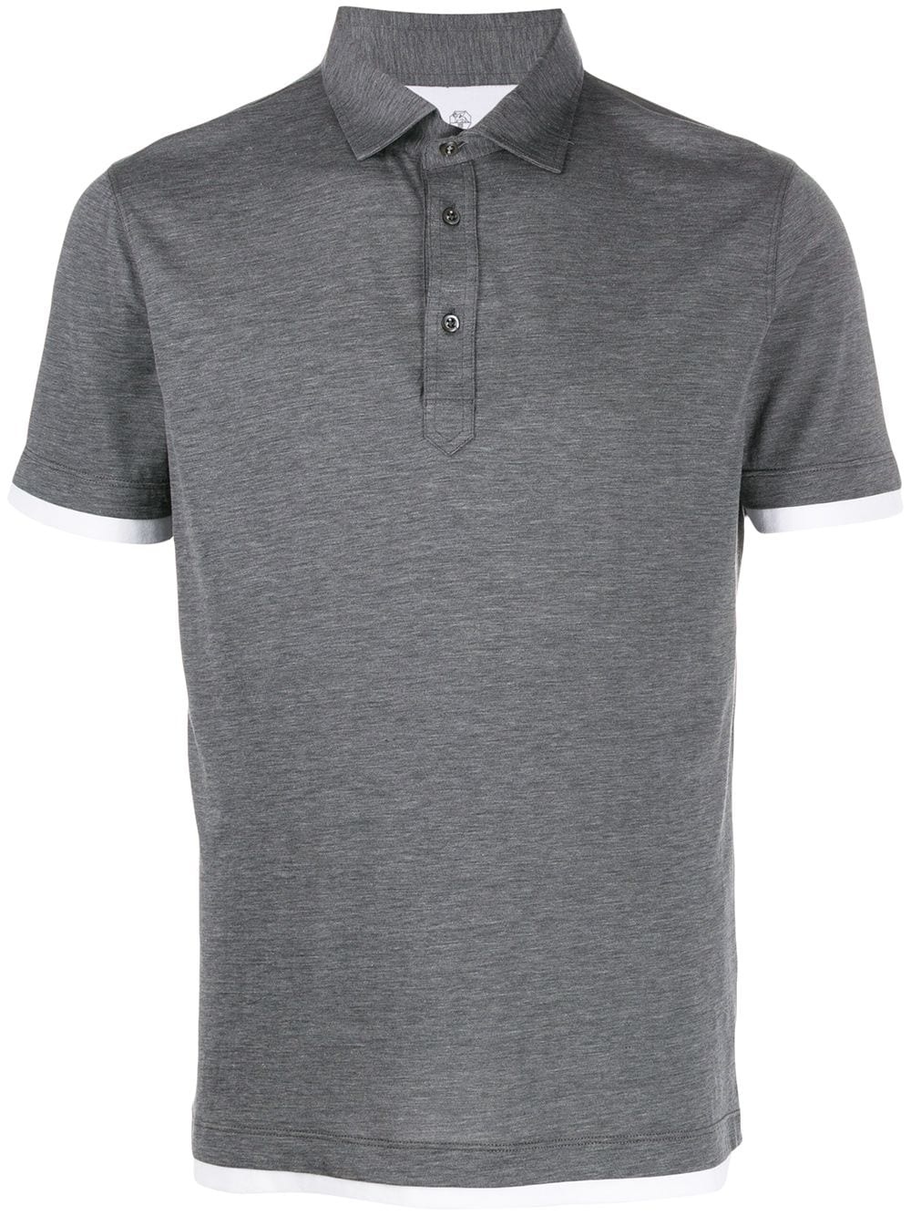 plain polo shirt - 1