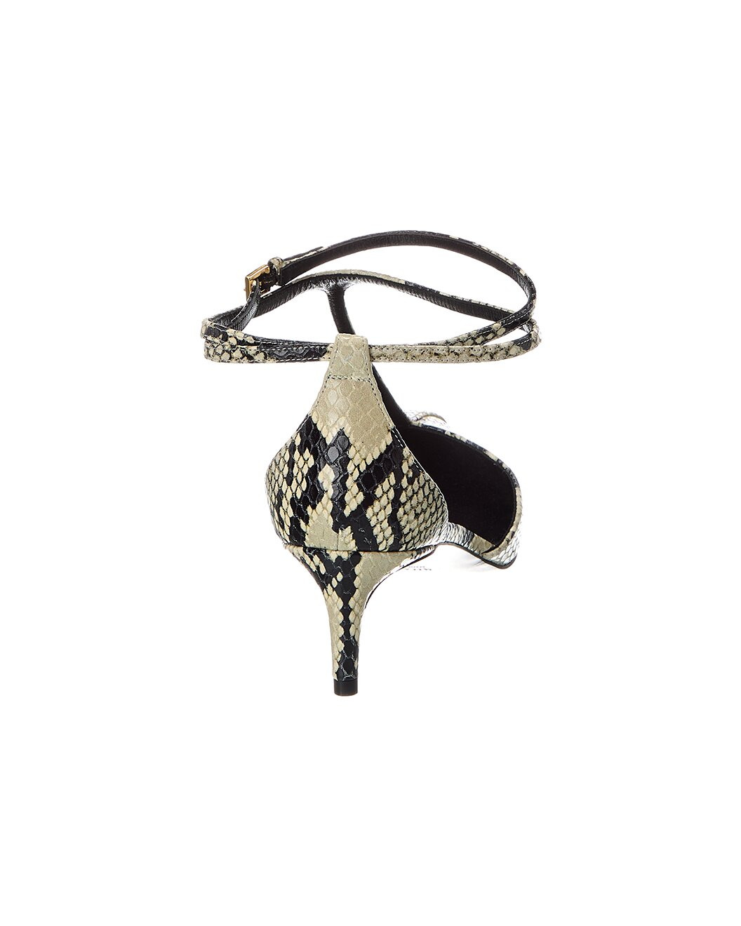 KHAITE Mia Snake-Embossed Leather Pump - 3