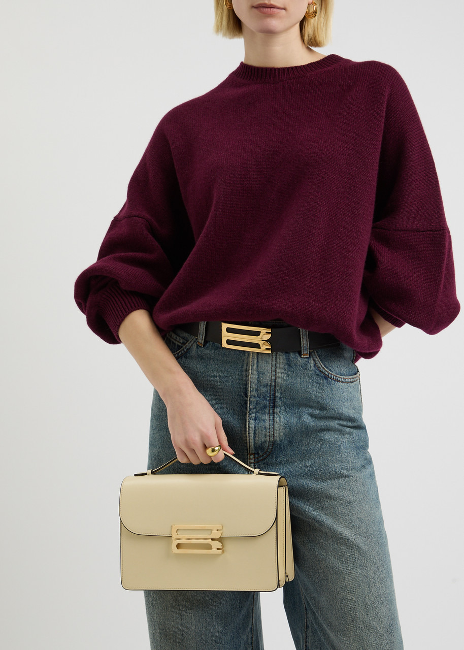 Victoria Beckham Dorian Small Leather top Handle bag - 7