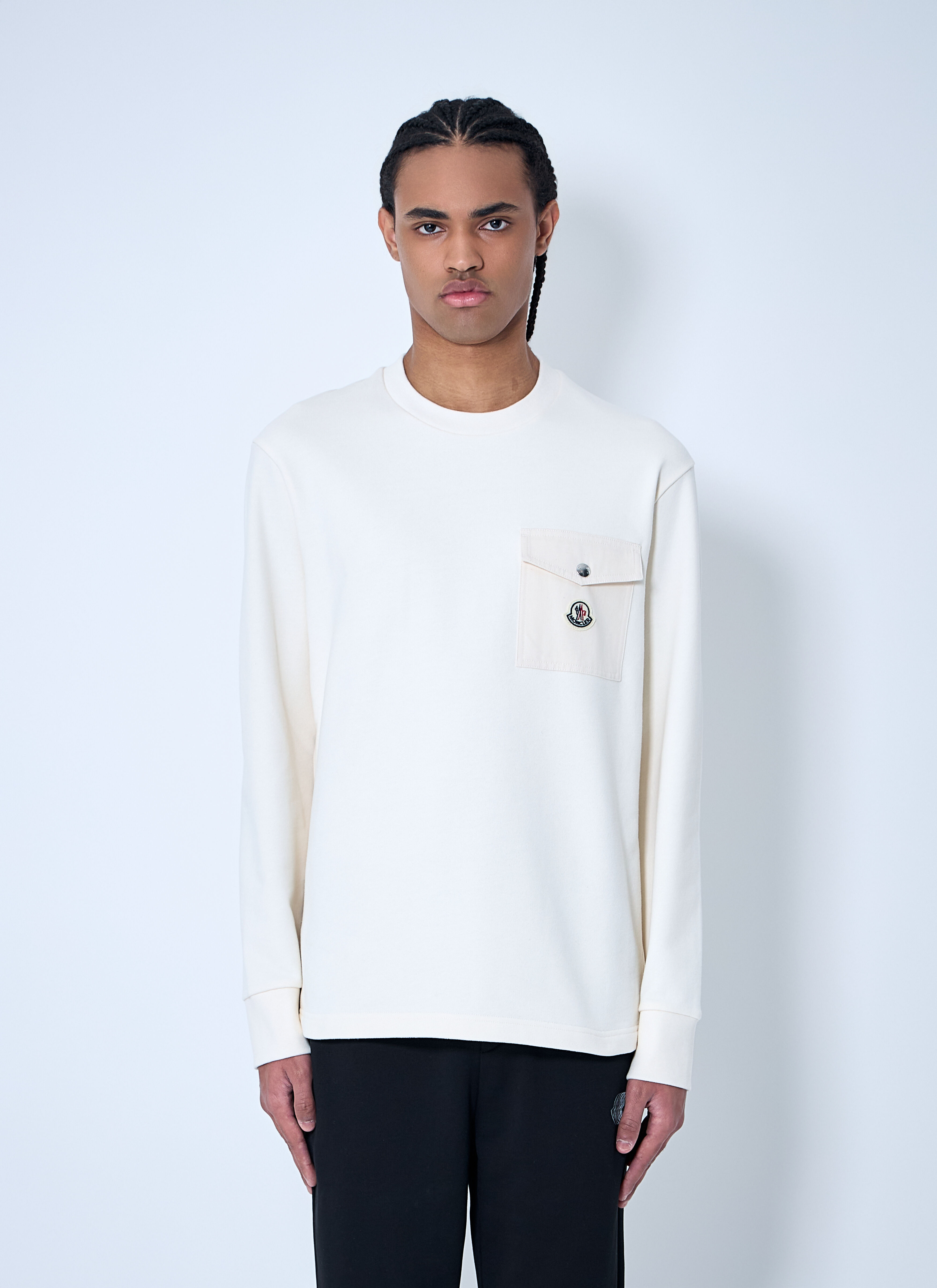 Logo Patch Sweatshirt - 1