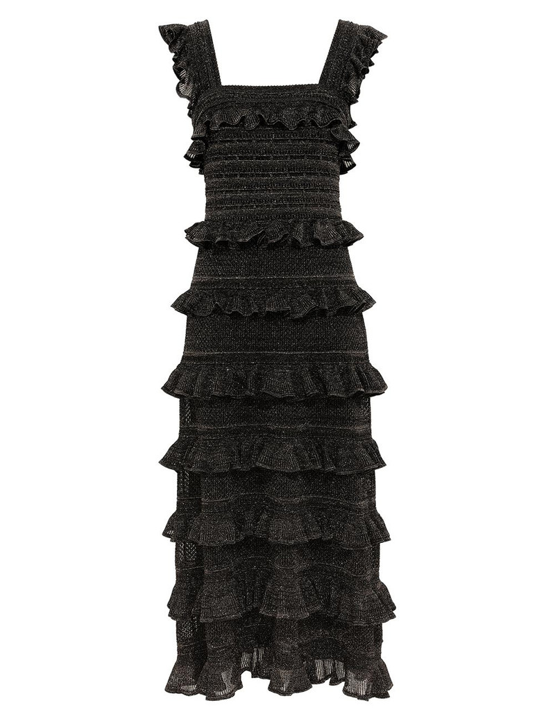 LUNA LACE FRILL TANK DRESS 1