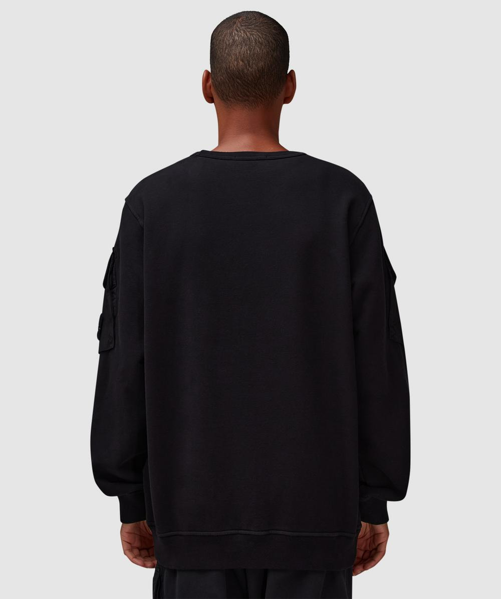 Garment dyed pocket sweater - 3