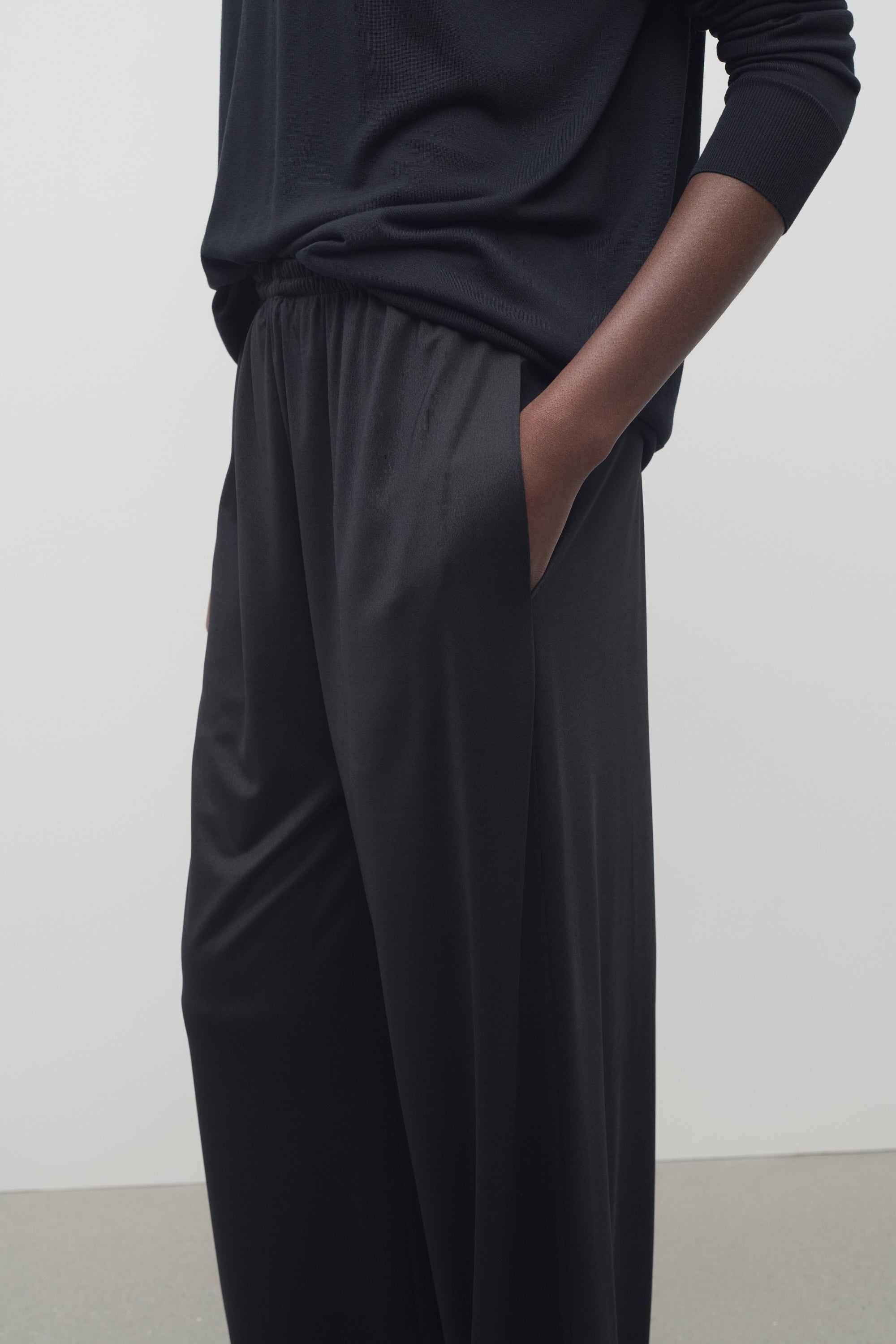 Bellana Pant in Silk and Viscose - 6