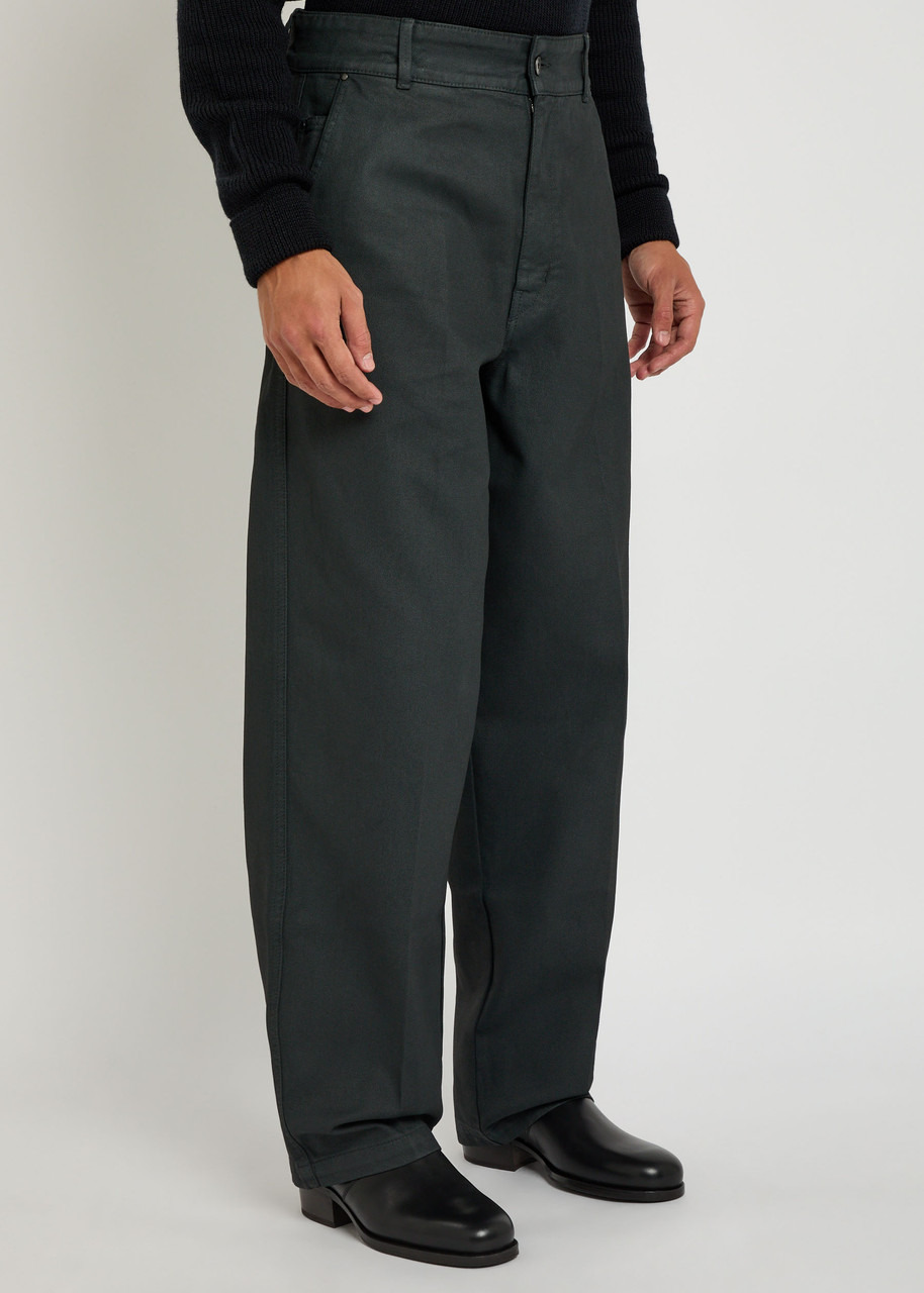 Lemaire Maxi Barrel Workwear Pants - 2