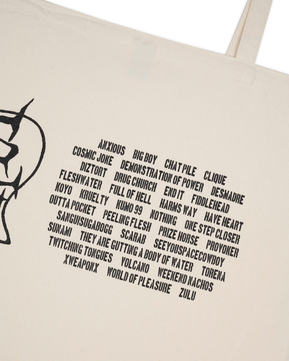 Brain Dead x Sound and Fury Lineup Tote Bag - Natural - 3