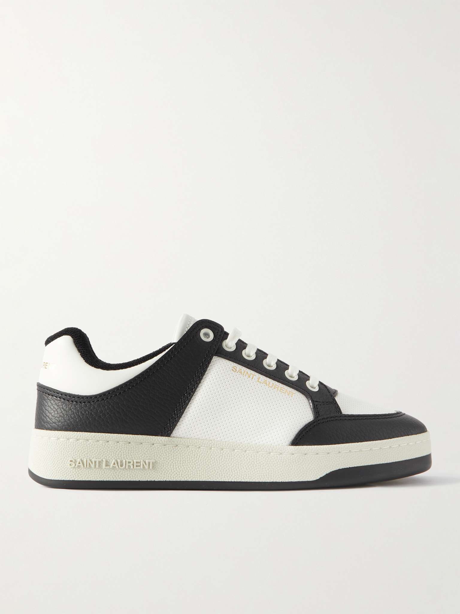 SL/61 Perforated Leather Sneakers - 1