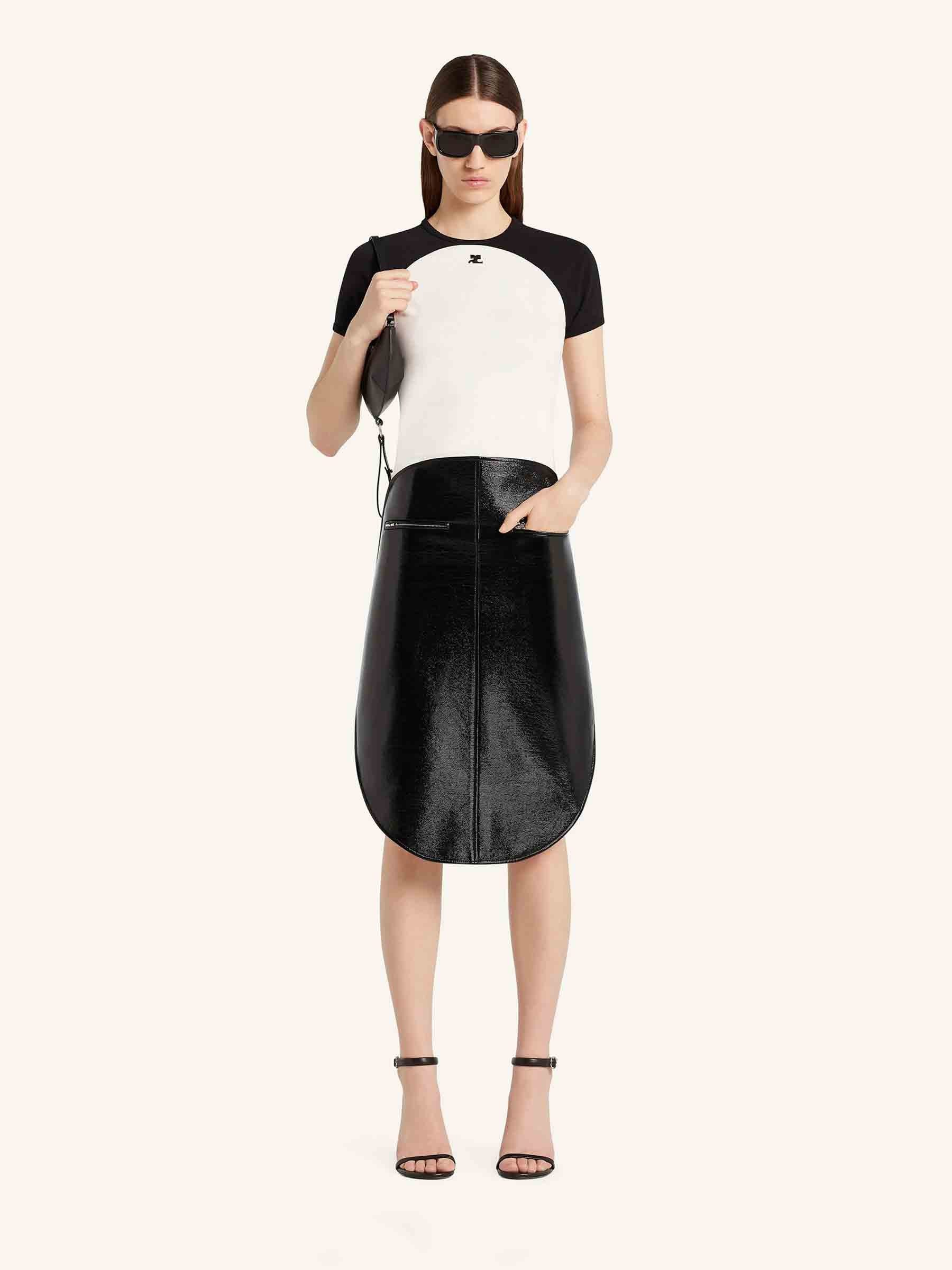 BICOLOR COTTON T-SHIRT - 2