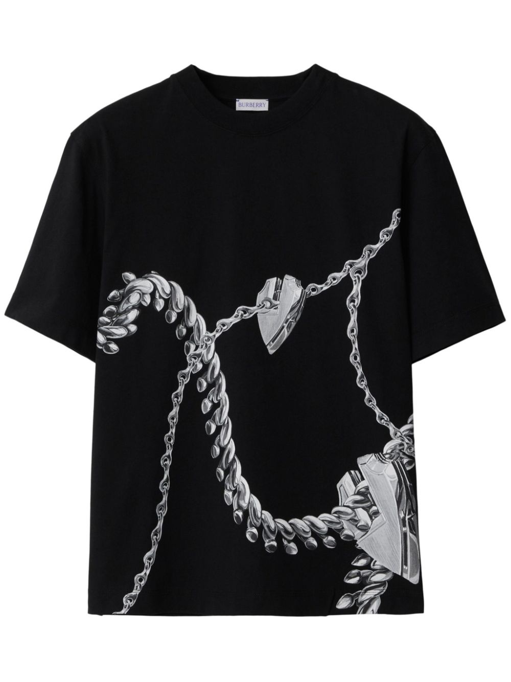 Shield Hardware cotton T-shirt - 1