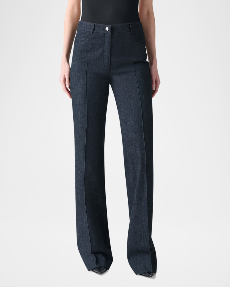 AKRIS Farid Stretch Bootcut Jeans outlook