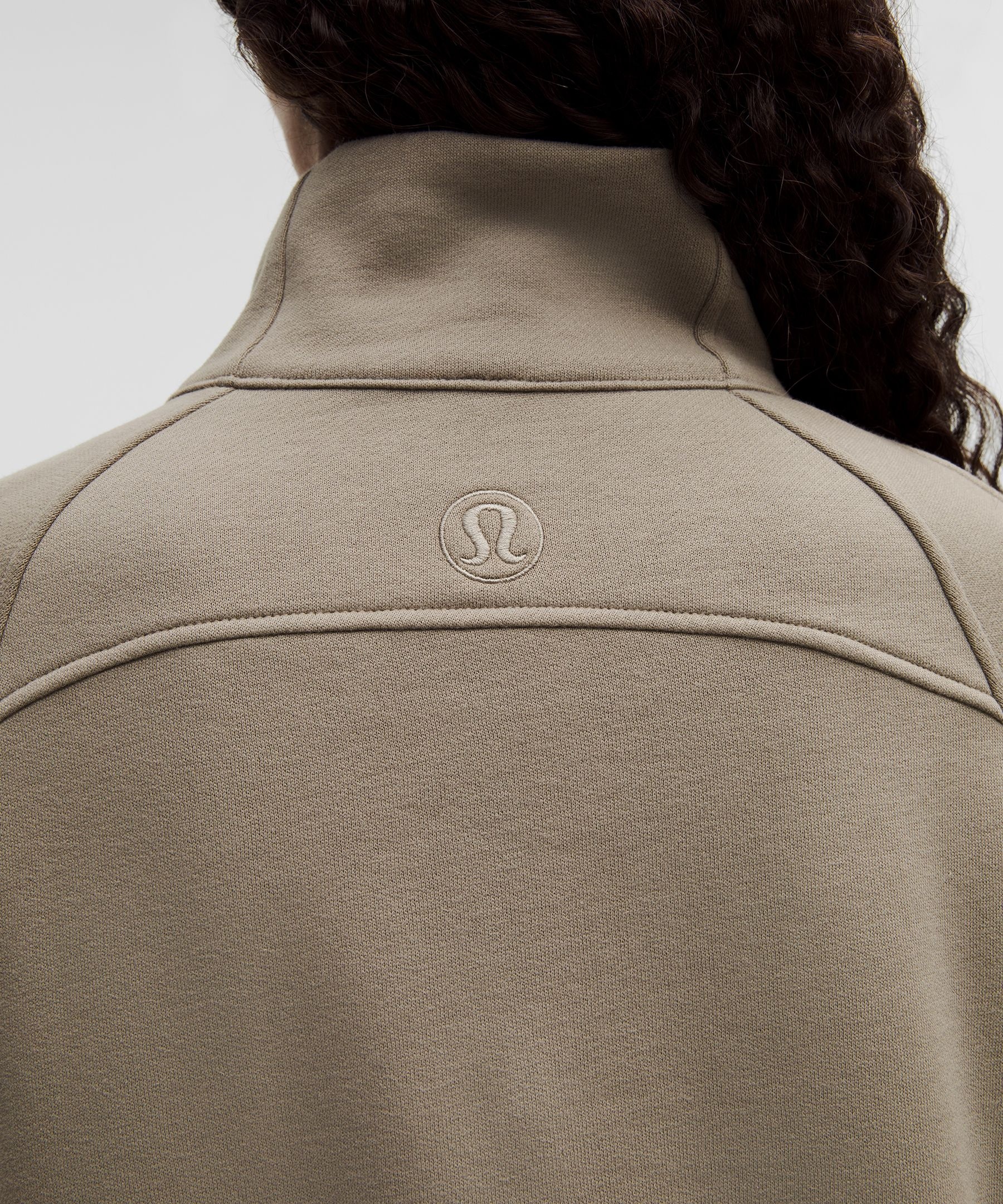Scuba Oversized Funnel-Neck Half Zip *Long - 7