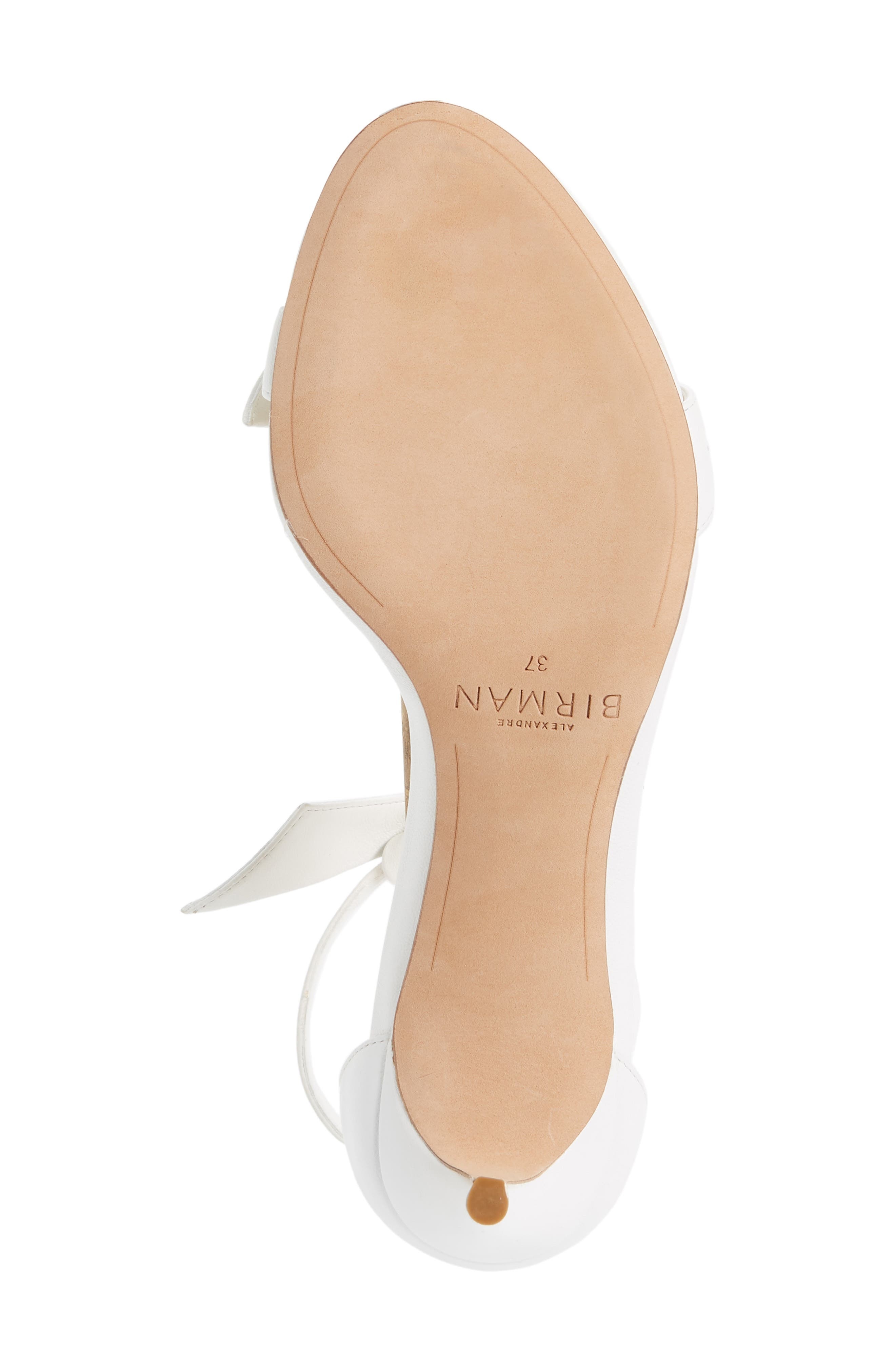 Alexandre Birman Clarita Ankle Tie Sandal in White at Nordstrom - 6