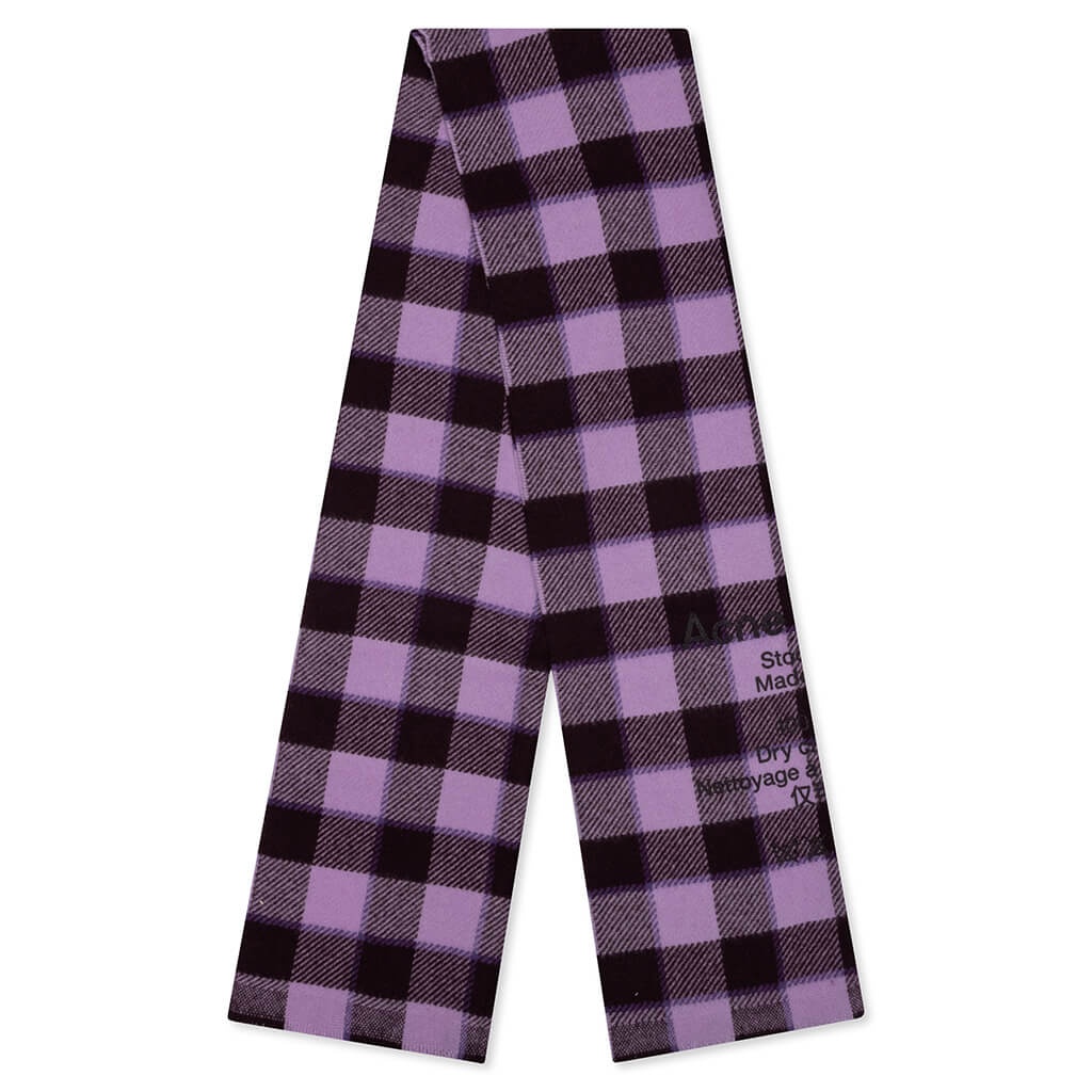 ACNE STUDIOS SCARF - PURPLE/LILAC - 1