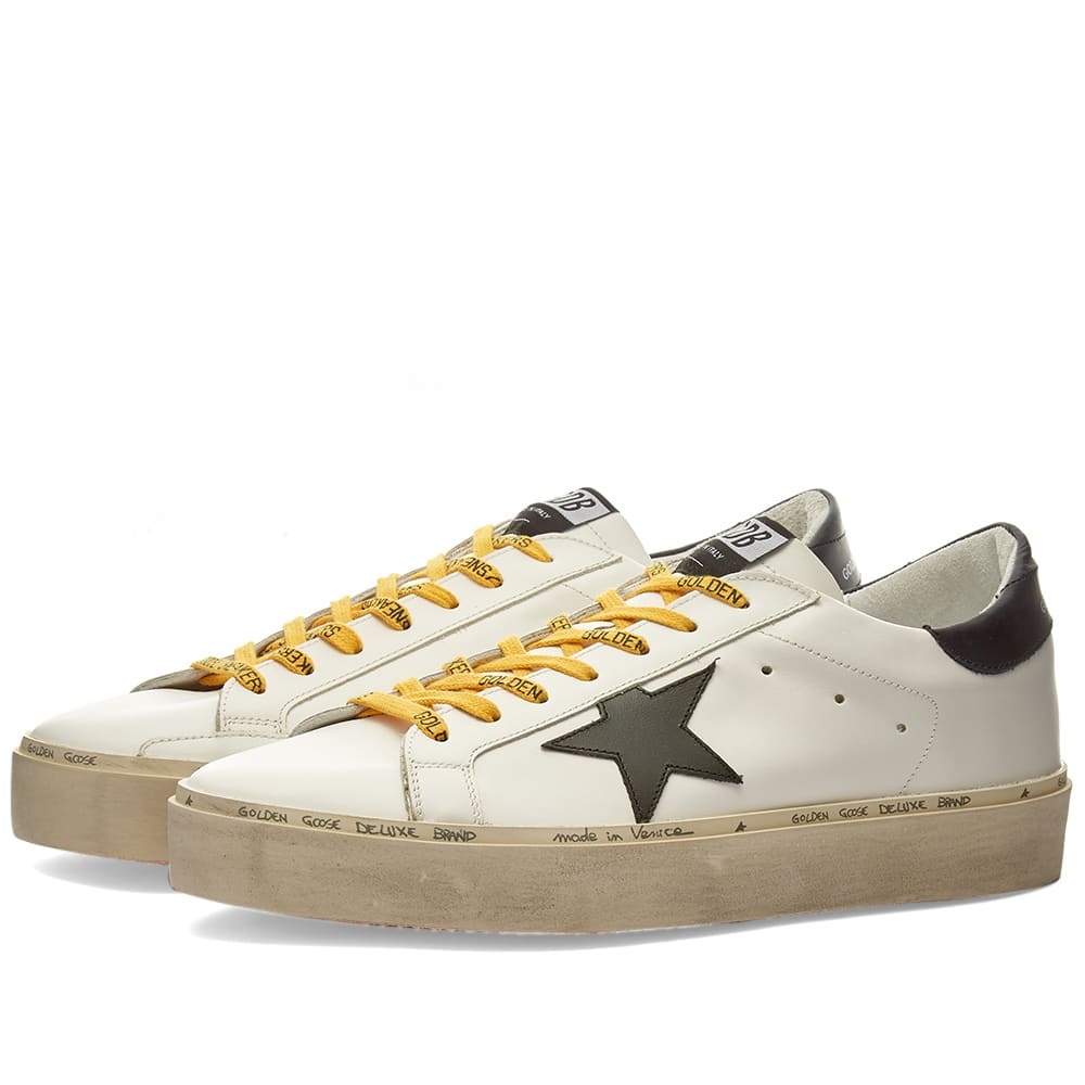 Golden Goose Hi Star Leather Sneaker - 1