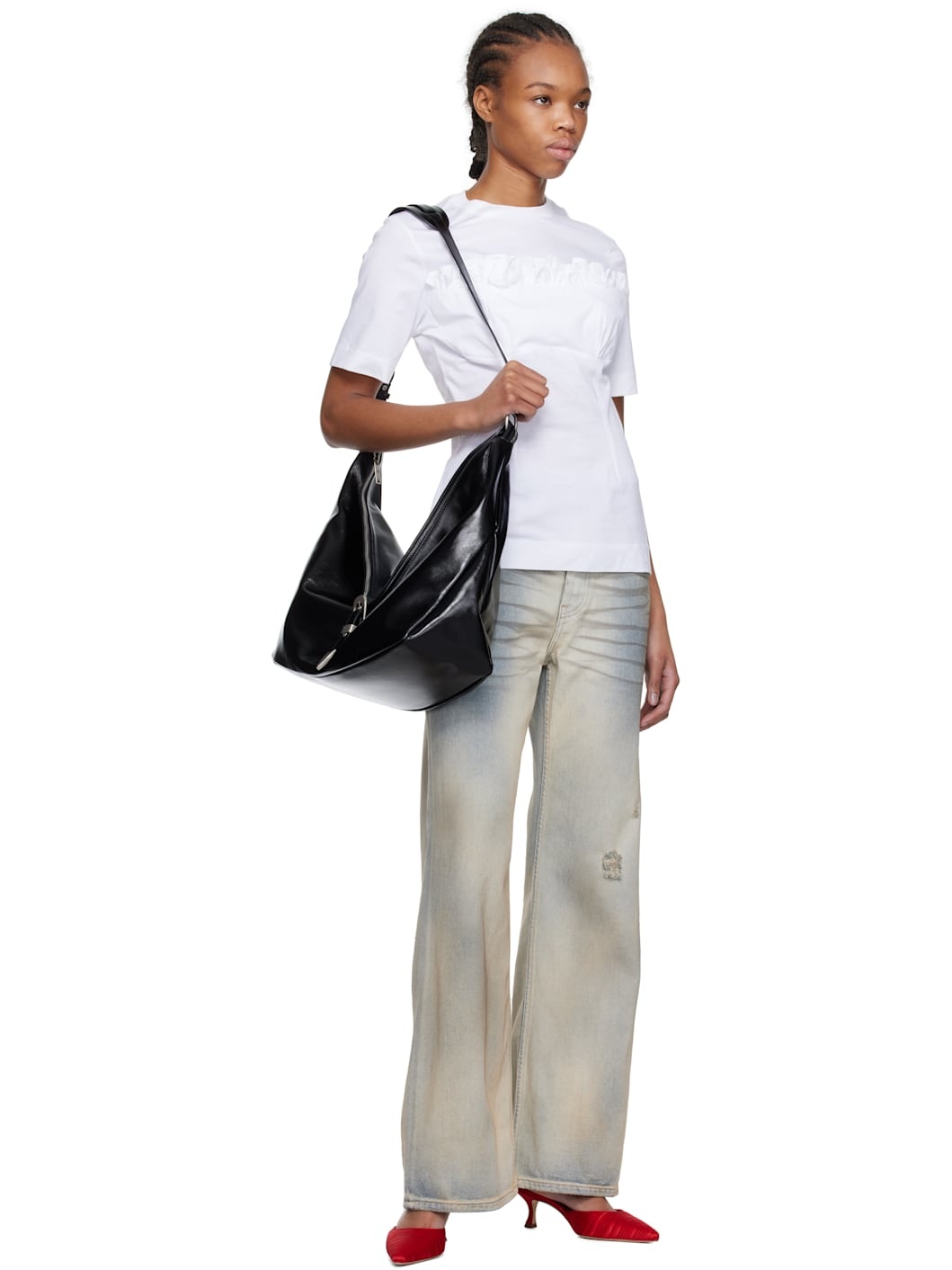 Black Belted Bag - 4