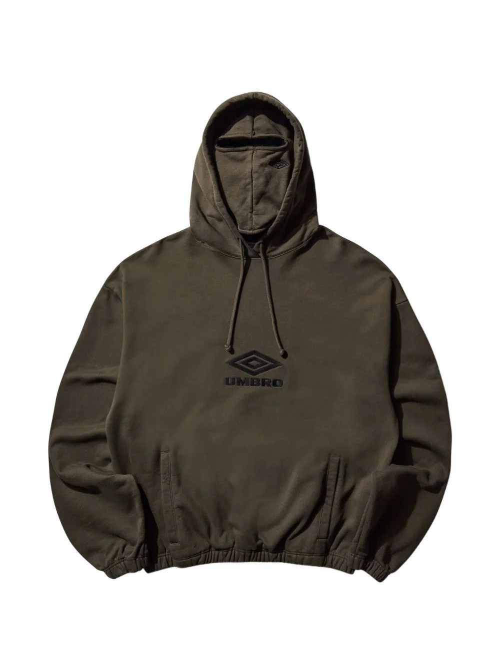hooded face mask sweatshirt - 1