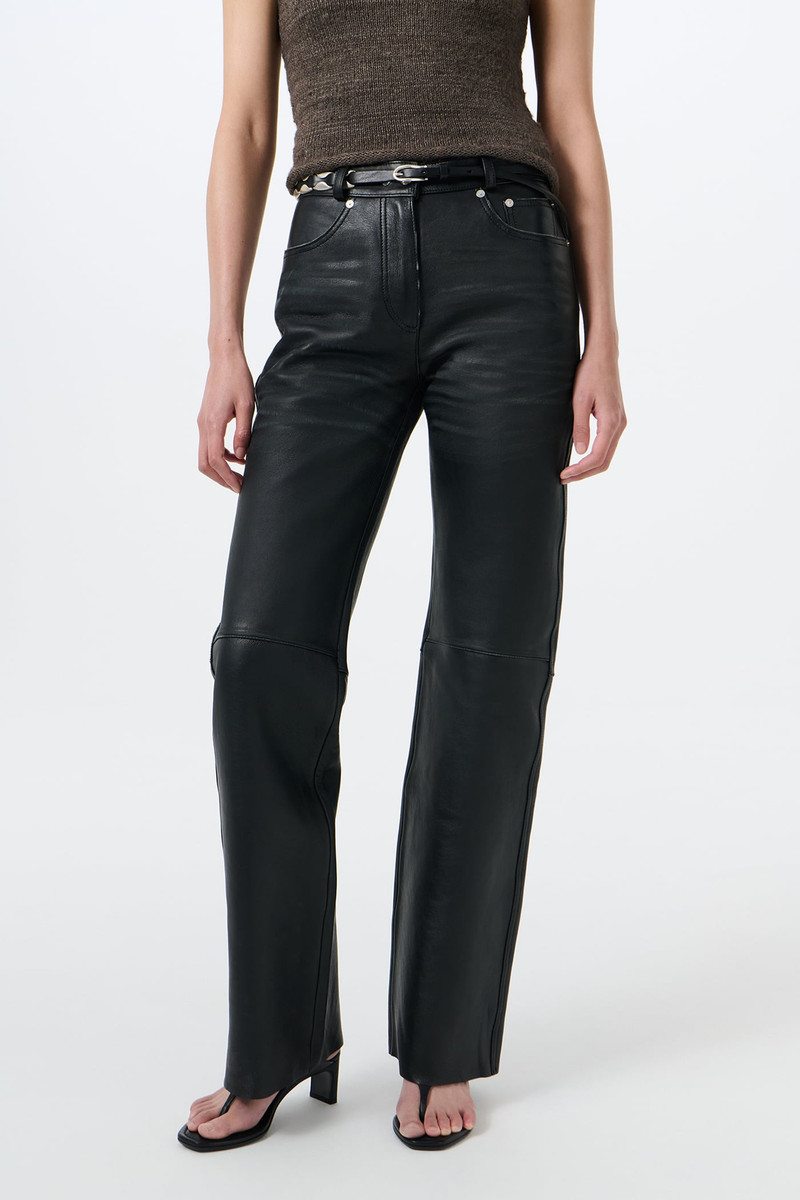 Wata Cut Whisker Black Buffed Lambskin 3
