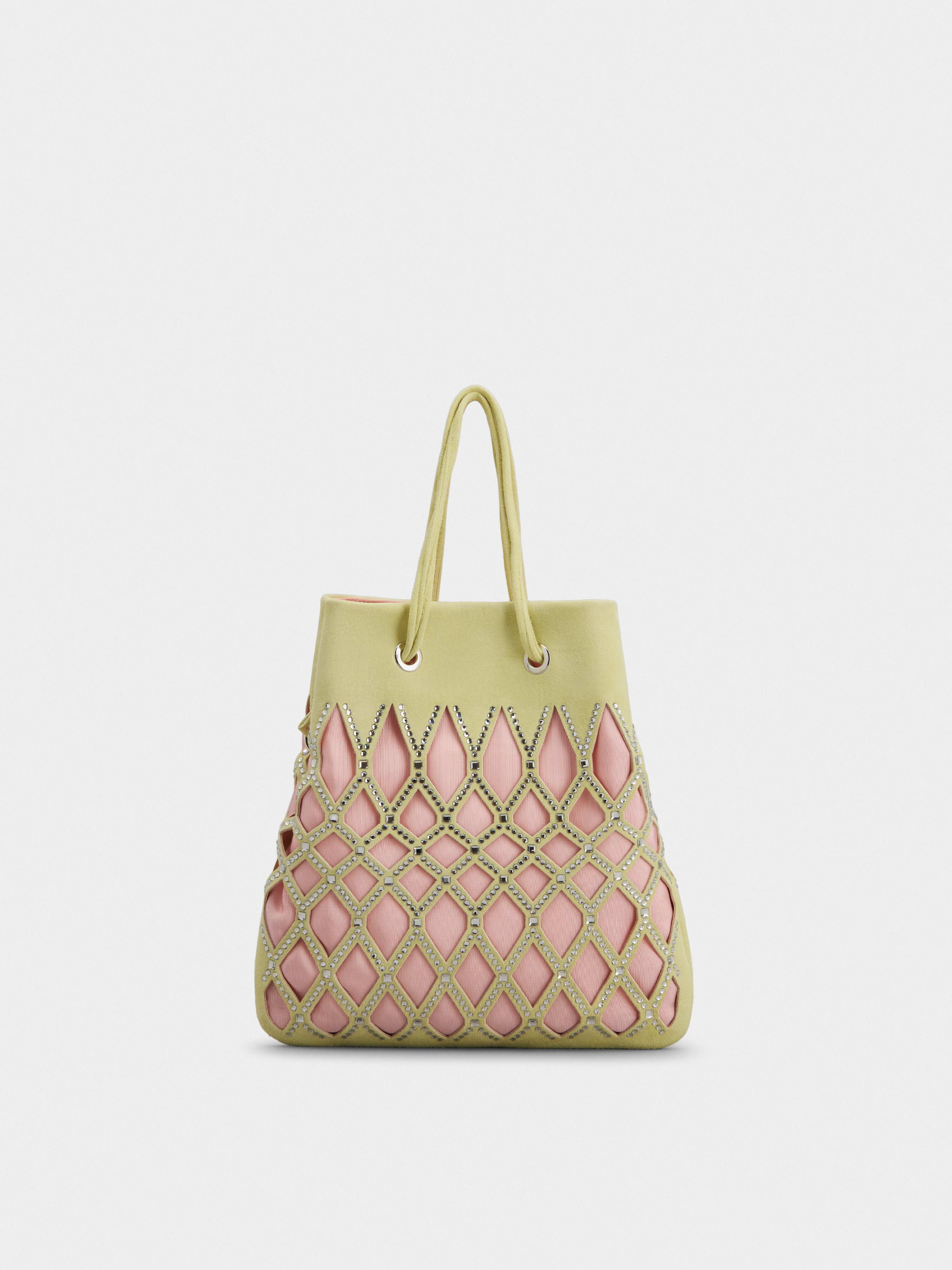 Viv' Pocket Queeny Mini Bag in Suede - 4