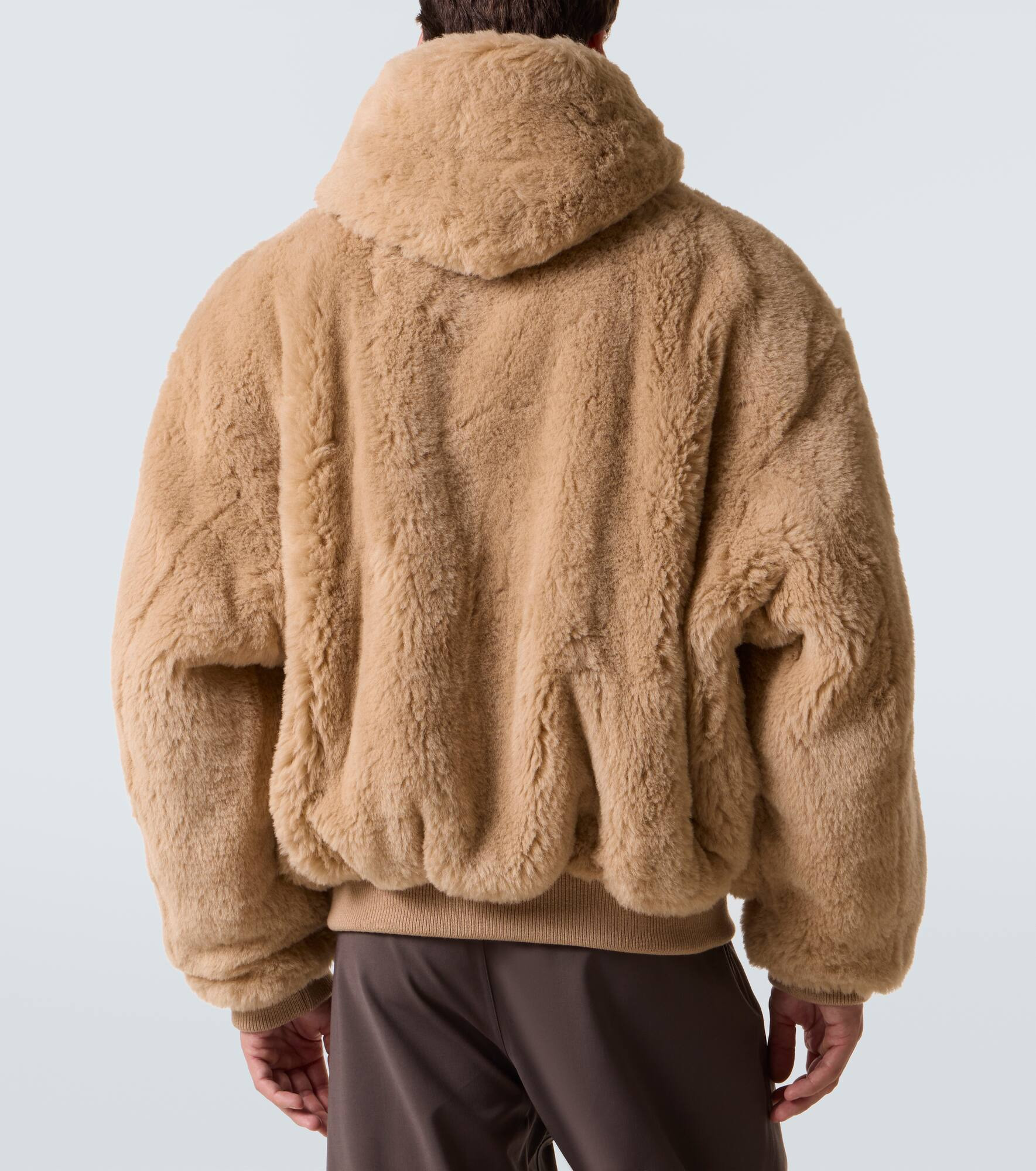 Alpaca and cotton jacket - 4