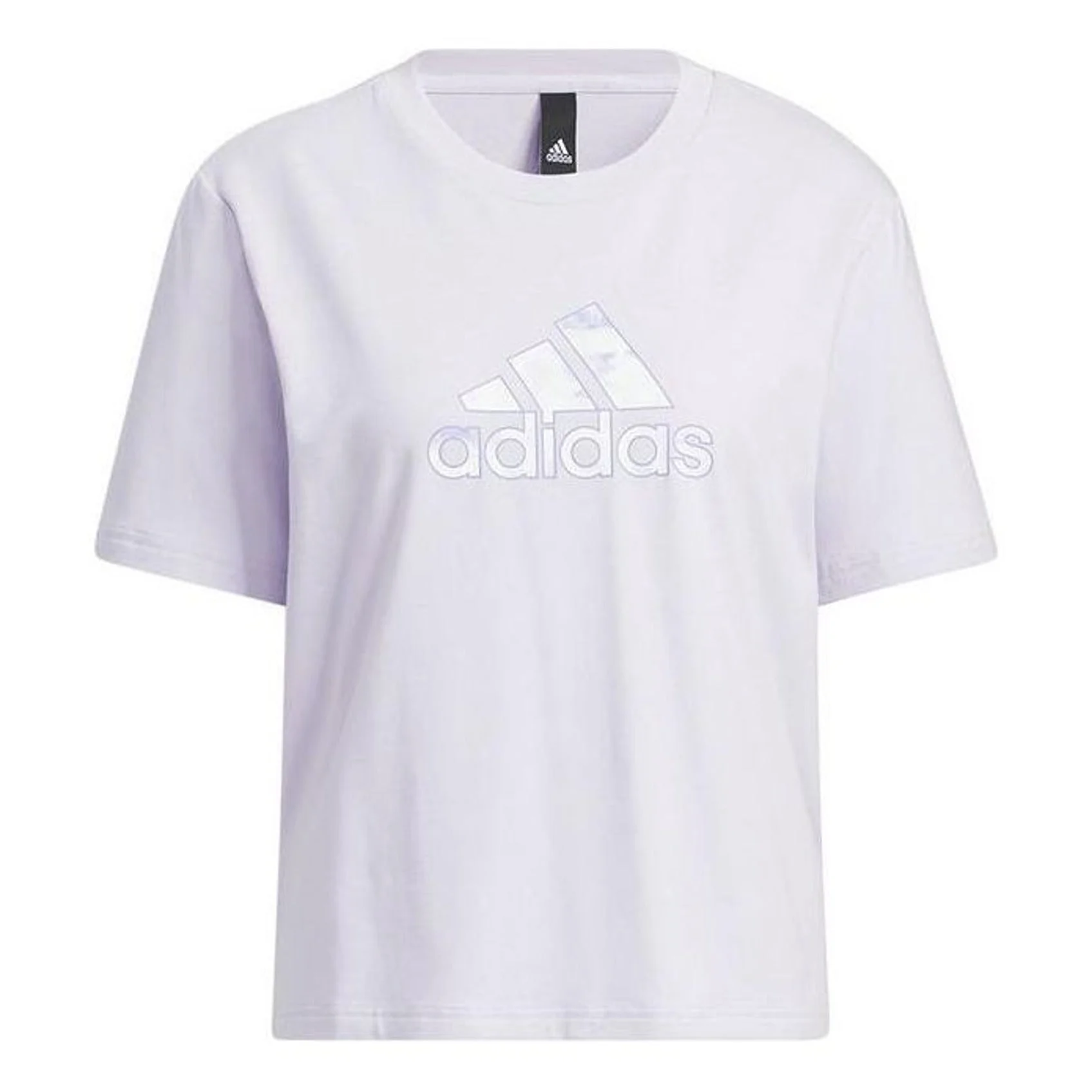 (WMNS) adidas Met Bos T-Shirt 'Purple' HI6848 - 1